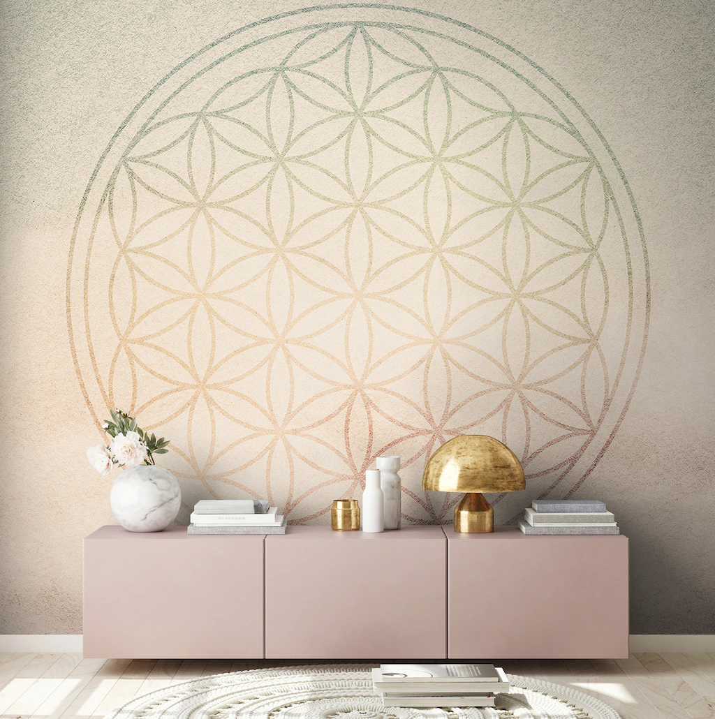 Architects Paper Fototapete »Atelier 47 Flower of Life 2«, orientalisch, Vl günstig online kaufen