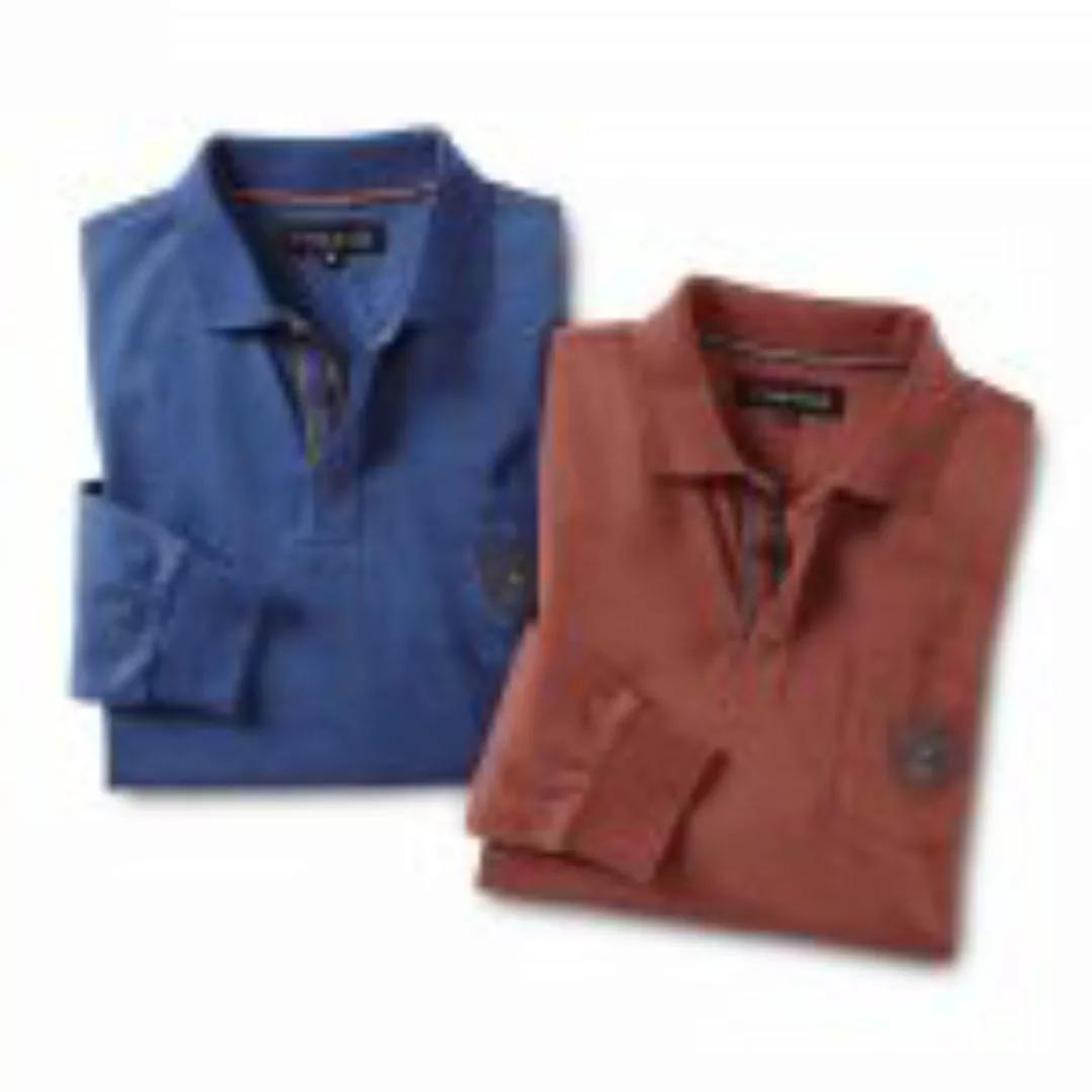 Jersey-Poloshirt günstig online kaufen