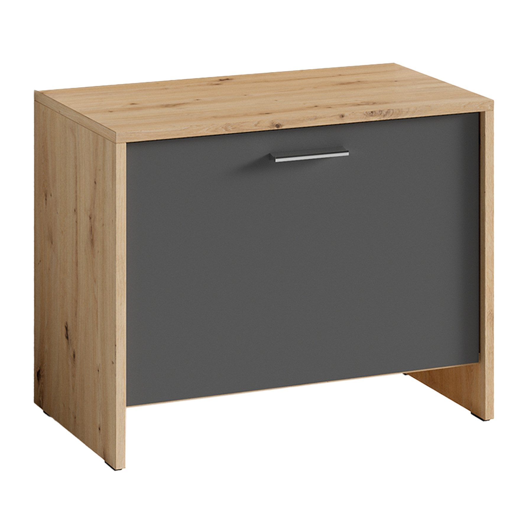 riess-ambiente Schuhschrank BENNO 60cm grau-braun– Schuhkipper günstig online kaufen