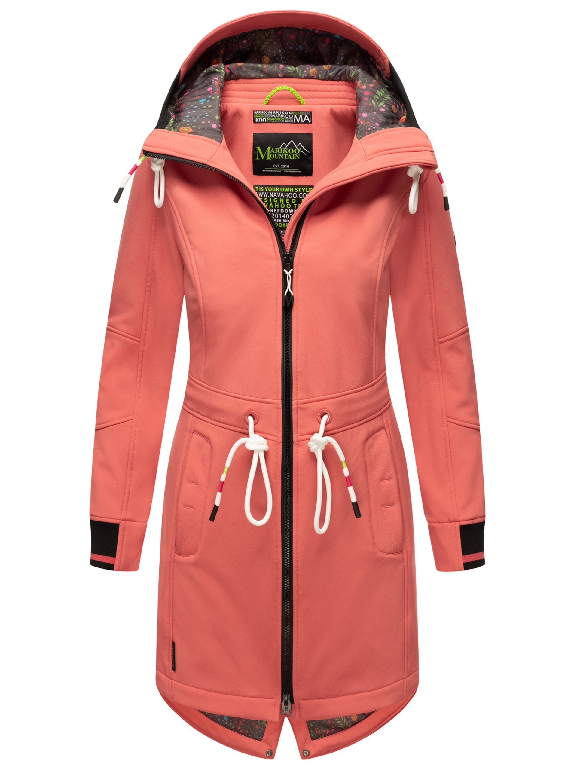 Marikoo Softshelljacke "Mount Furnica", mit hochschließendem Kragen günstig online kaufen