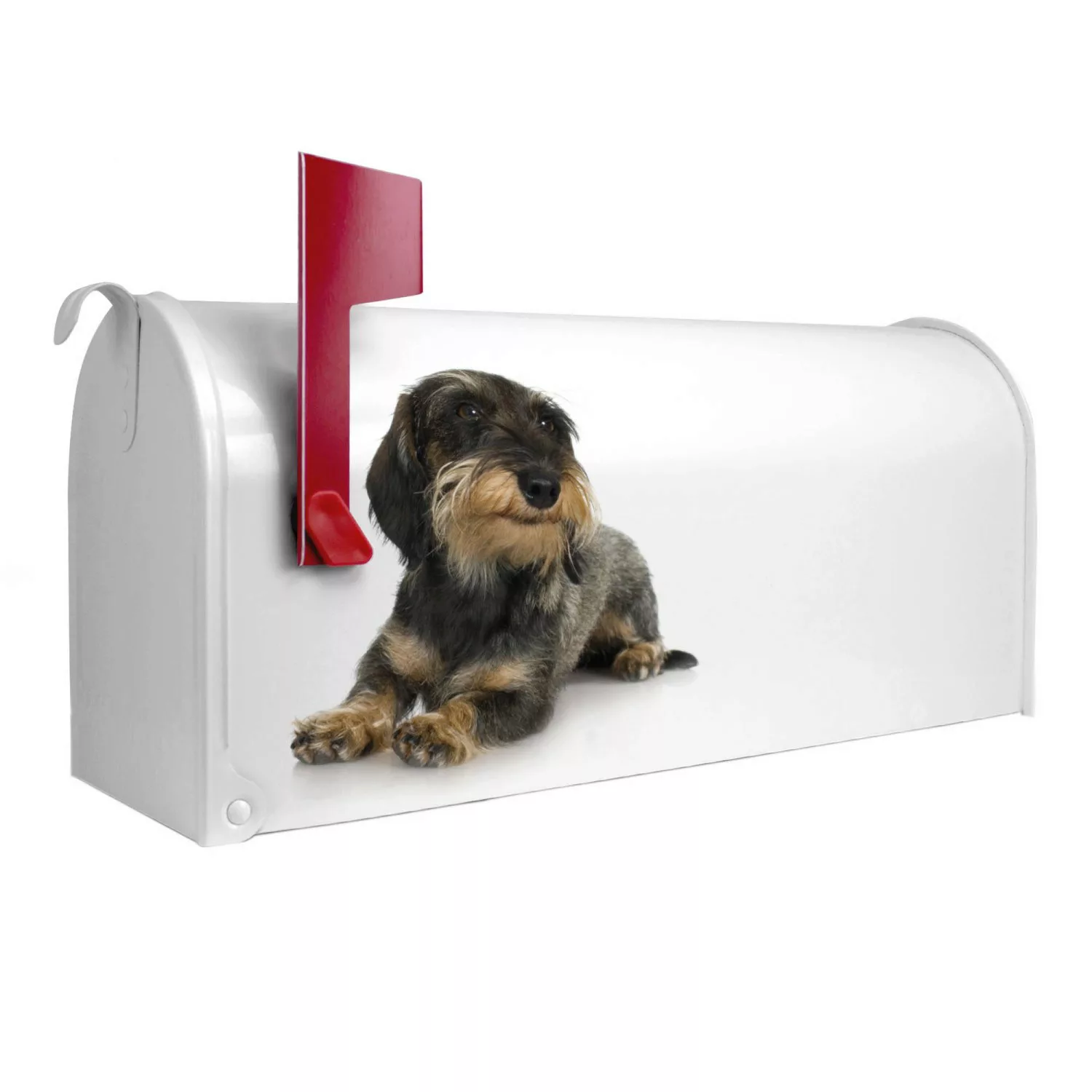 Banjado Amerikanischer Briefkasten Weiß 48x22x16cm US Mailbox Letterbox Pos günstig online kaufen