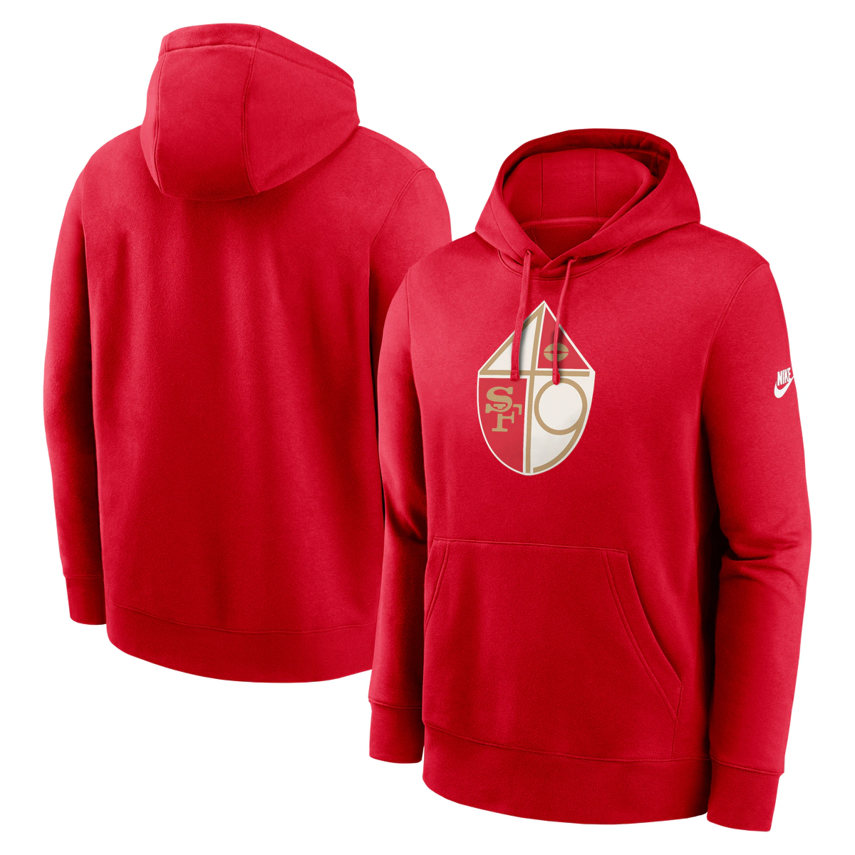 Nike Kapuzenpullover "Nike Hoodie San Francisco 49ers Nike Club Fleece" günstig online kaufen