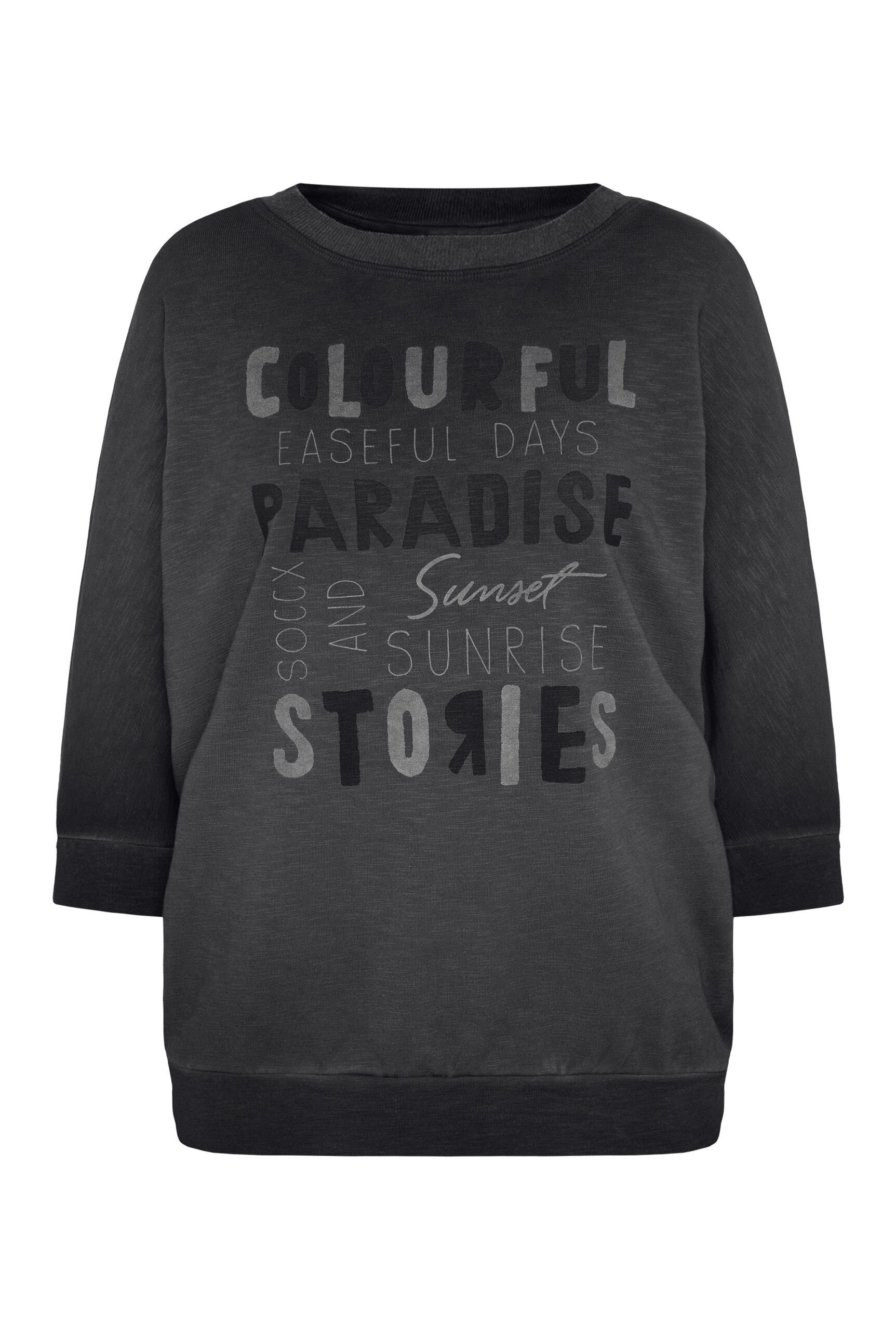 SOCCX Sweater mit Fledermausärmeln günstig online kaufen