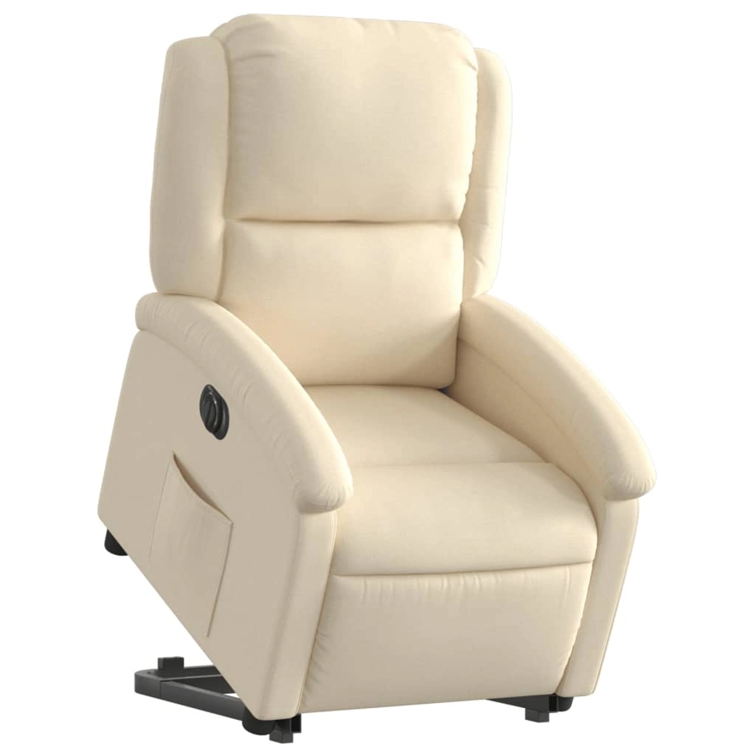 vidaXL Relaxsessel mit Aufstehhilfe Elektrisch Creme Stoff Modell 10 günstig online kaufen