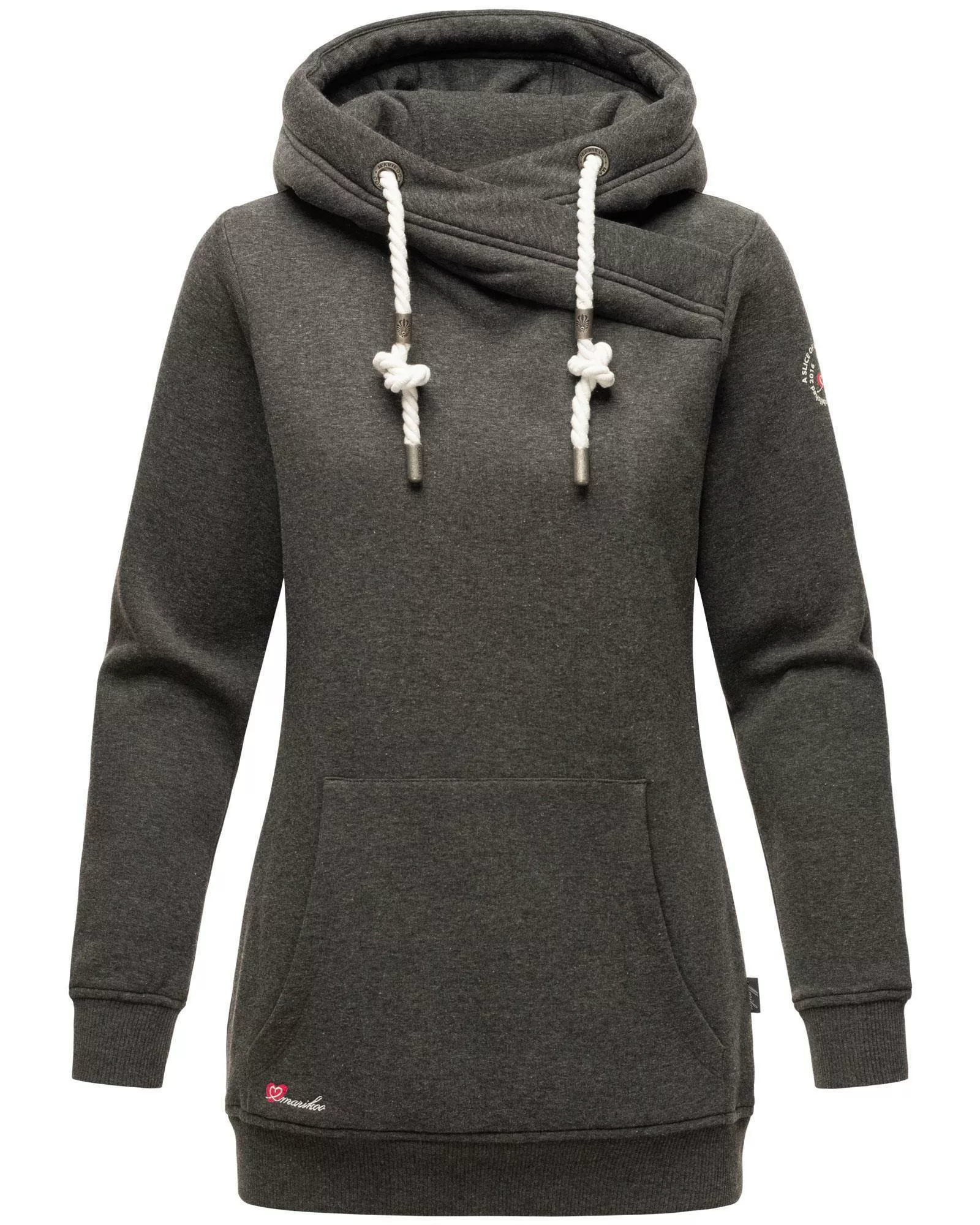 Marikoo Kapuzenpullover "Izuyaa", langer warmer Kapuzenpullover günstig online kaufen