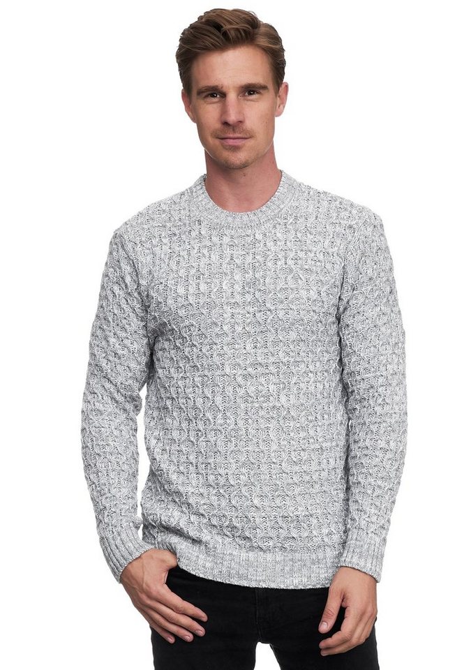 Rusty Neal Strickpullover mit elegantem Rundhalsausschnitt günstig online kaufen