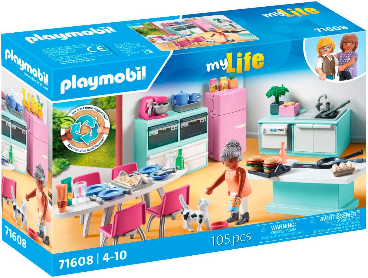 Playmobil® Küche mit Essplatz (71608), myLife günstig online kaufen