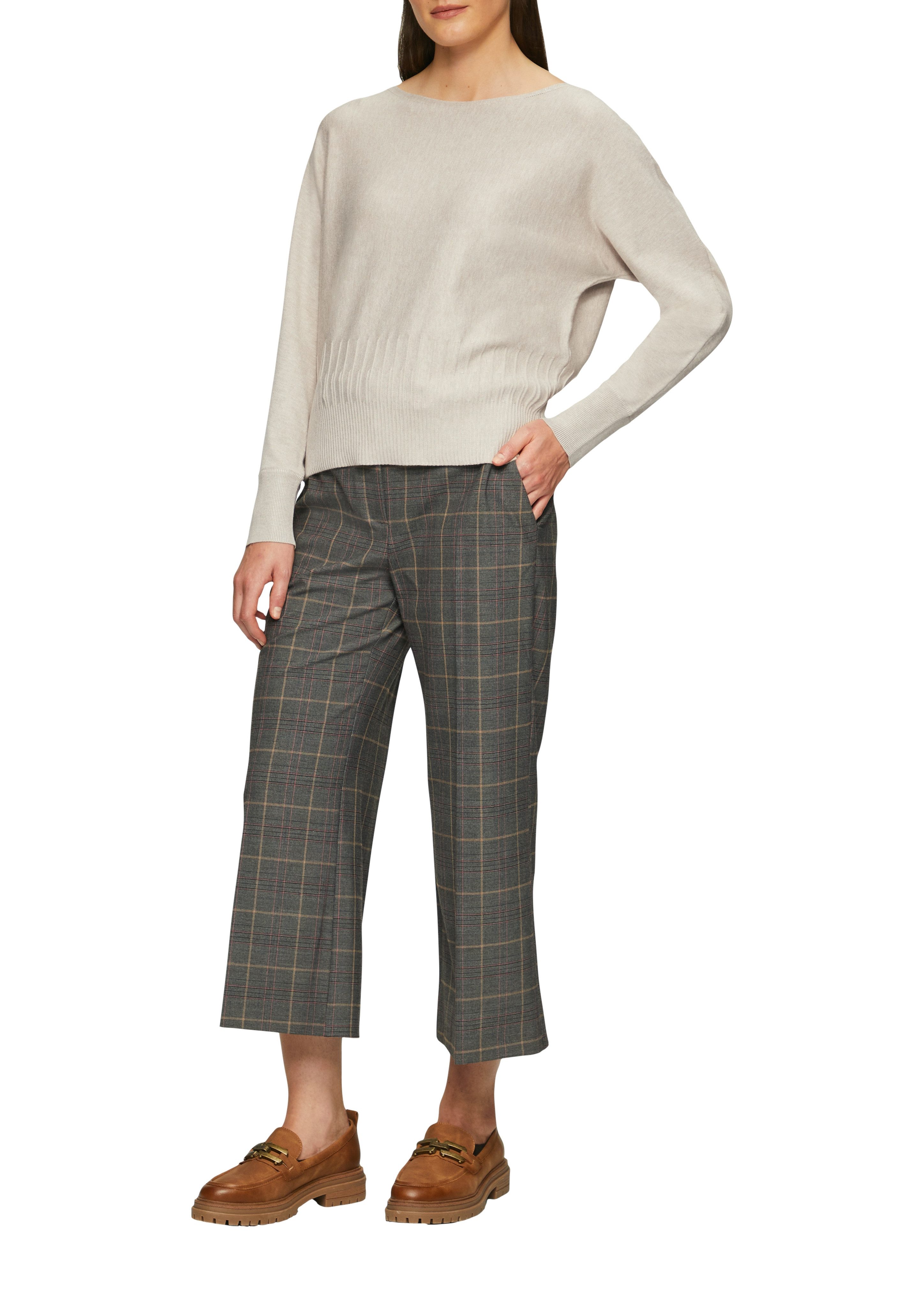 s.Oliver BLACK LABEL Strickpullover mit Strukturmuster günstig online kaufen