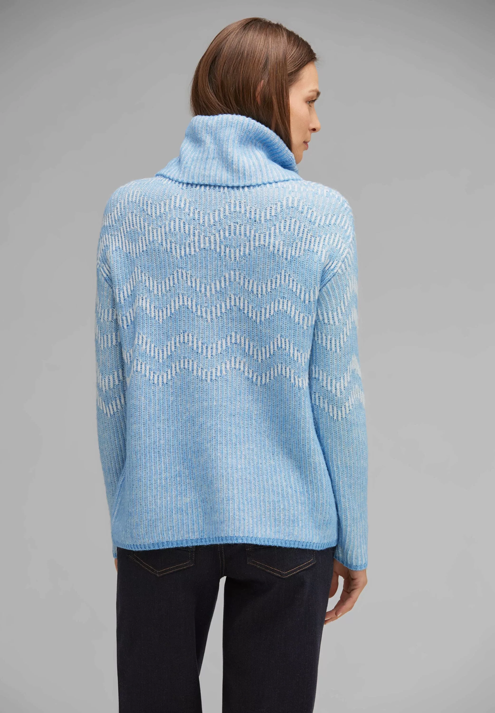 STREET ONE Rollkragenpullover, im soften Baumwoll-Mix günstig online kaufen