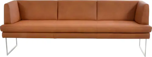 K+W Komfort & Wohnen Polsterbank "Cube", Hammerkissenoptik, 2 Breiten, Hoch günstig online kaufen