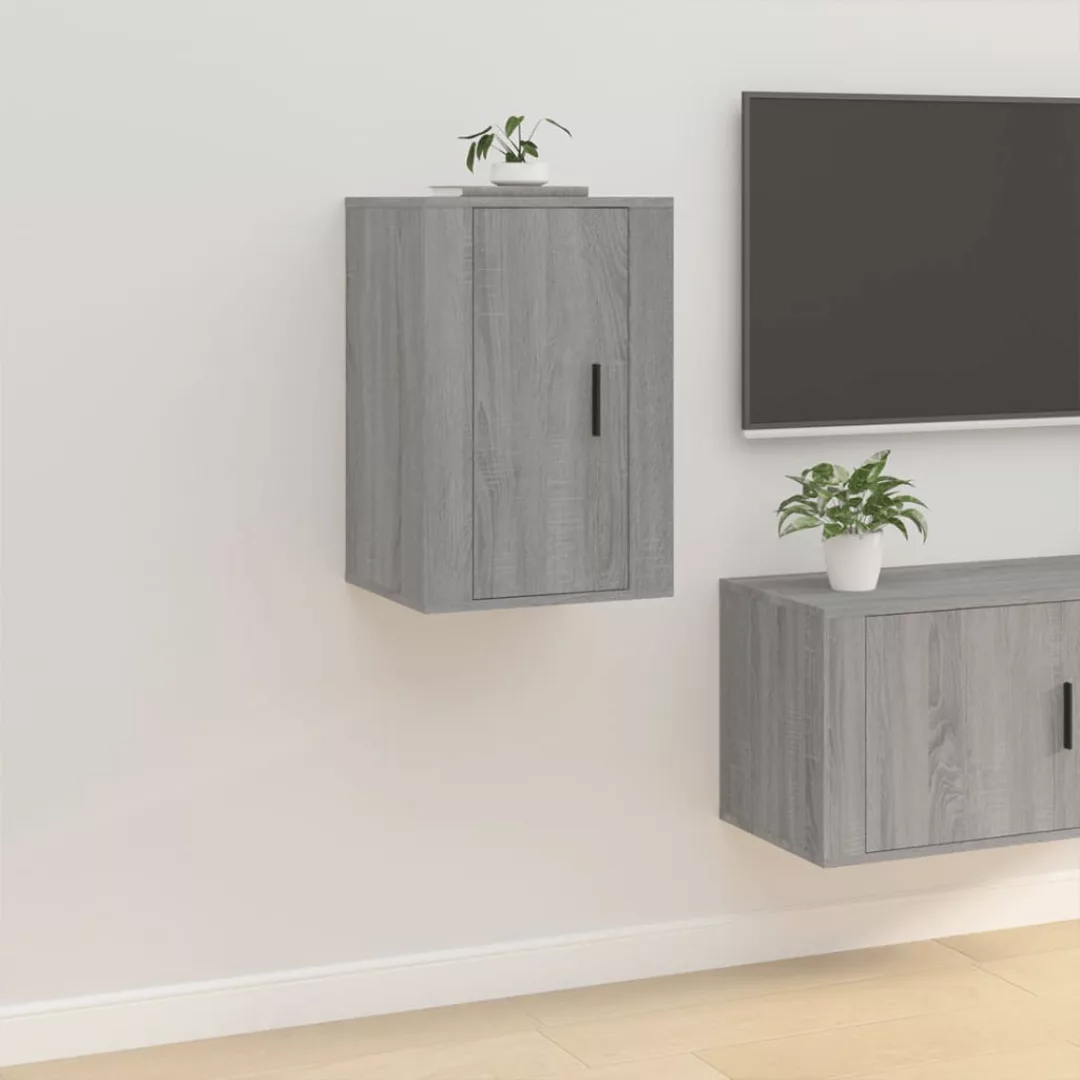 Vidaxl Tv-wandschrank Grau Sonoma 40x34,5x60 Cm günstig online kaufen