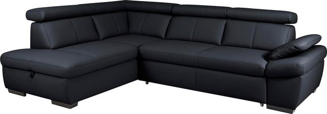 exxpo - sofa fashion Ecksofa Salerno, klassisch modernes Funktionssofa, hoh günstig online kaufen