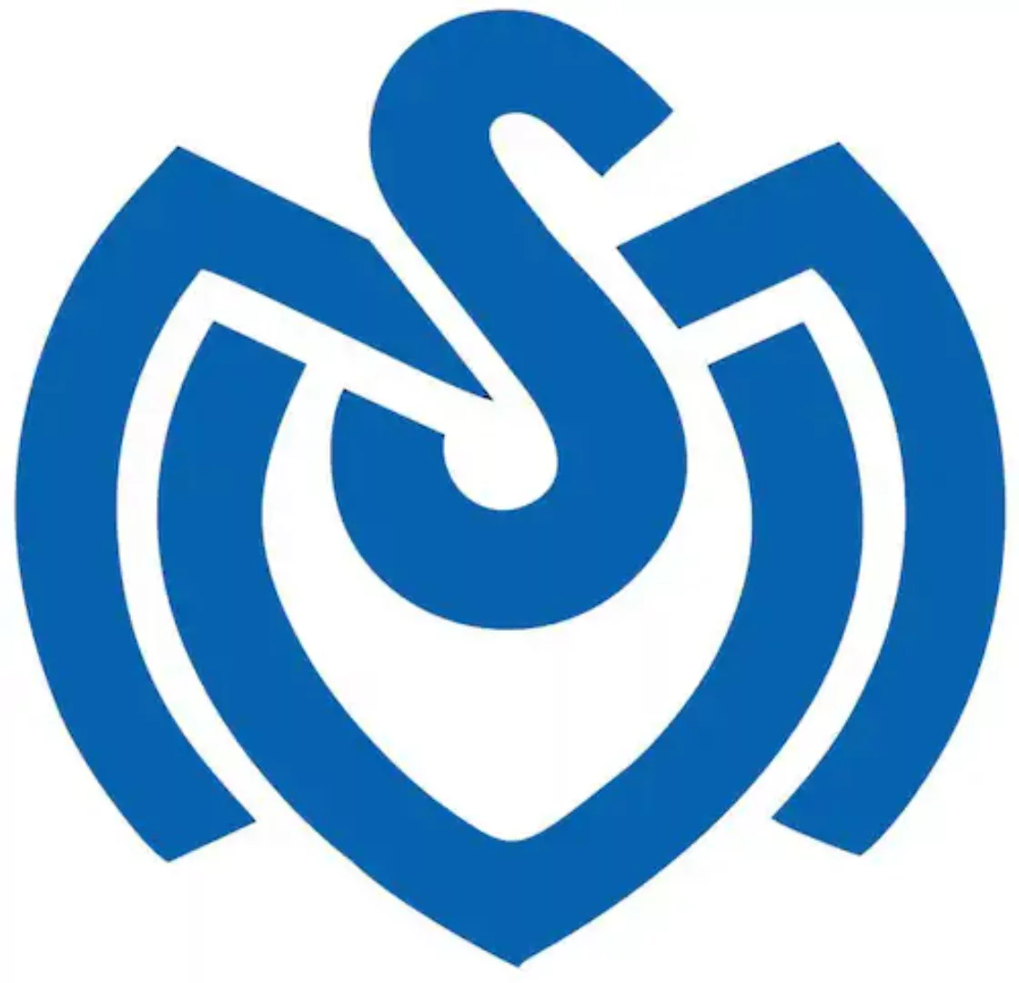 Wall-Art Wandtattoo »MSV Duisburg Retro Logo«, (1 St.), selbstklebend, entf günstig online kaufen