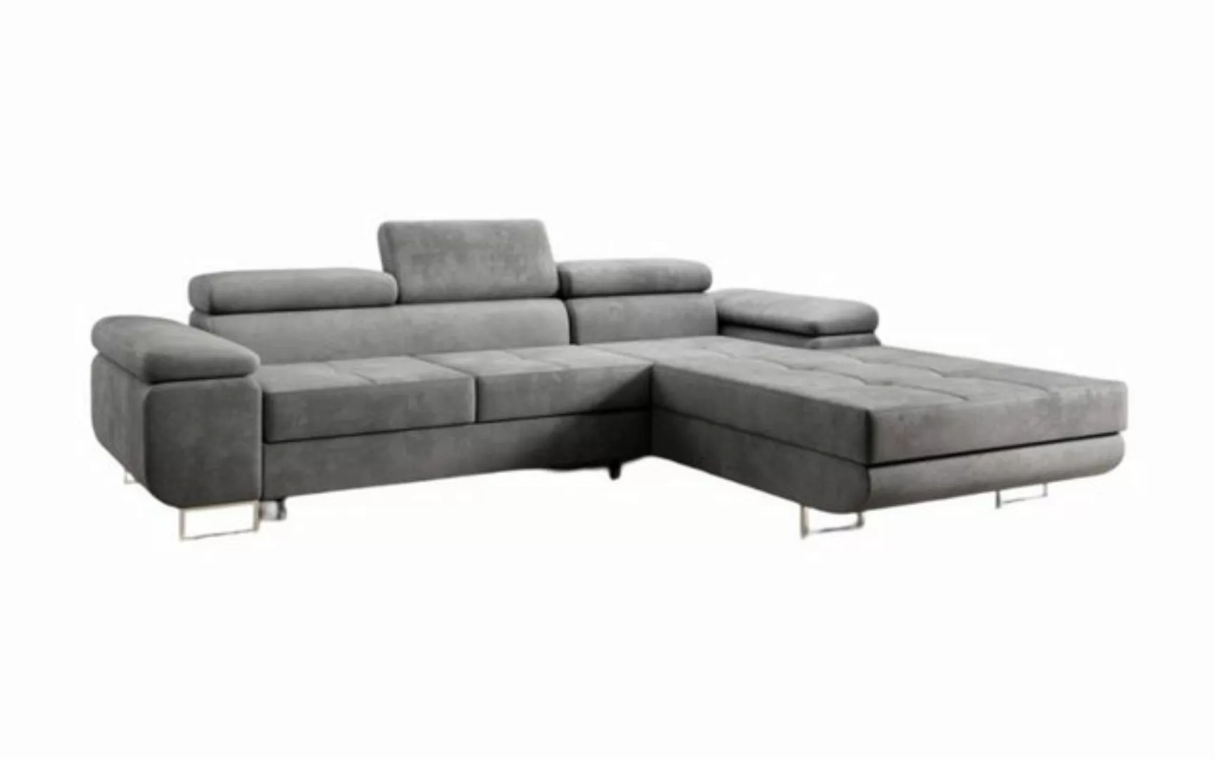 Luxusbetten24 Schlafsofa Designer Sofa Calvera, mit Stauraum und Schlaffunk günstig online kaufen