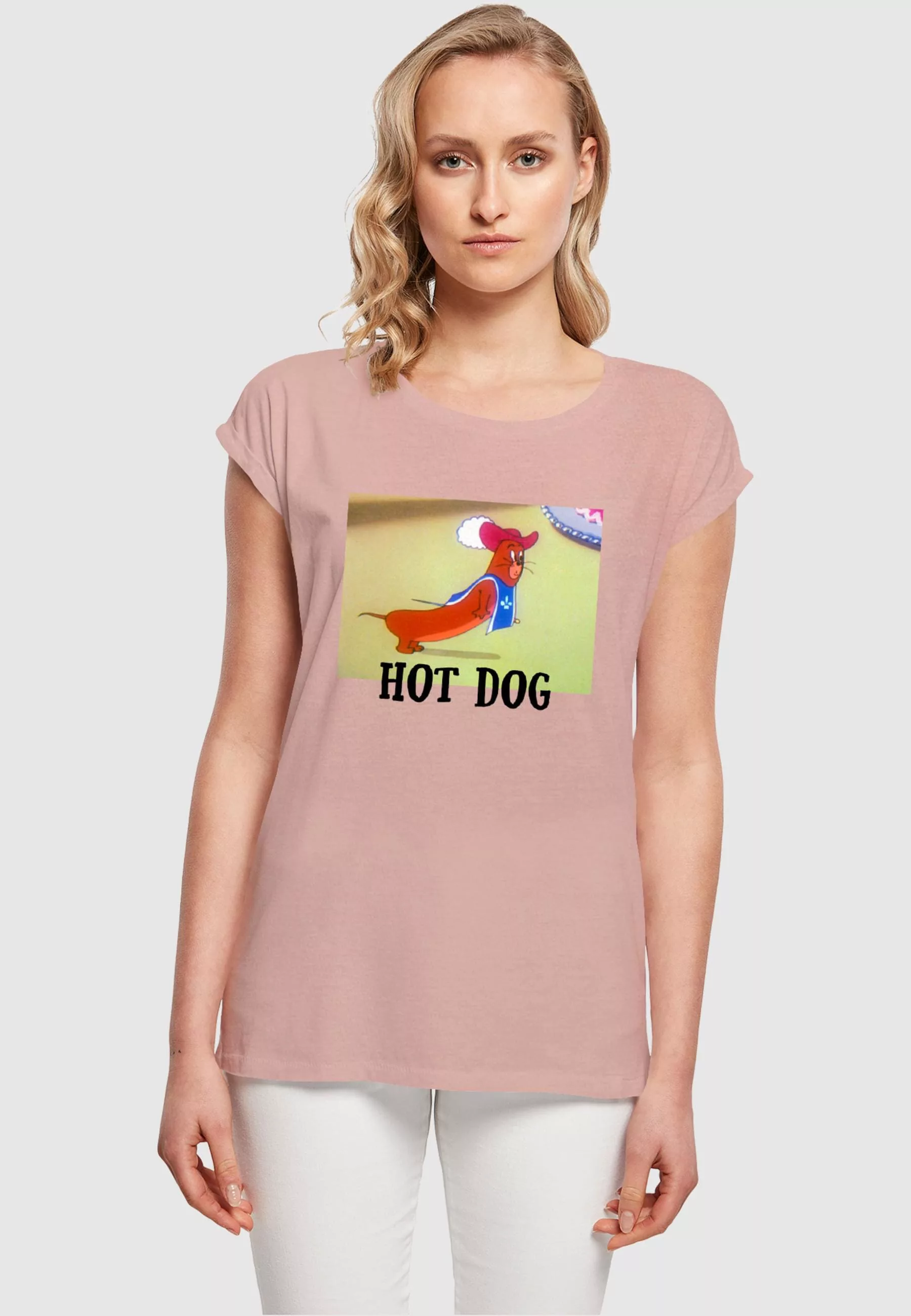 ABSOLUTE CULT T-Shirt "ABSOLUTE CULT Damen Ladies Tom and Jerry - Hot Dog T günstig online kaufen