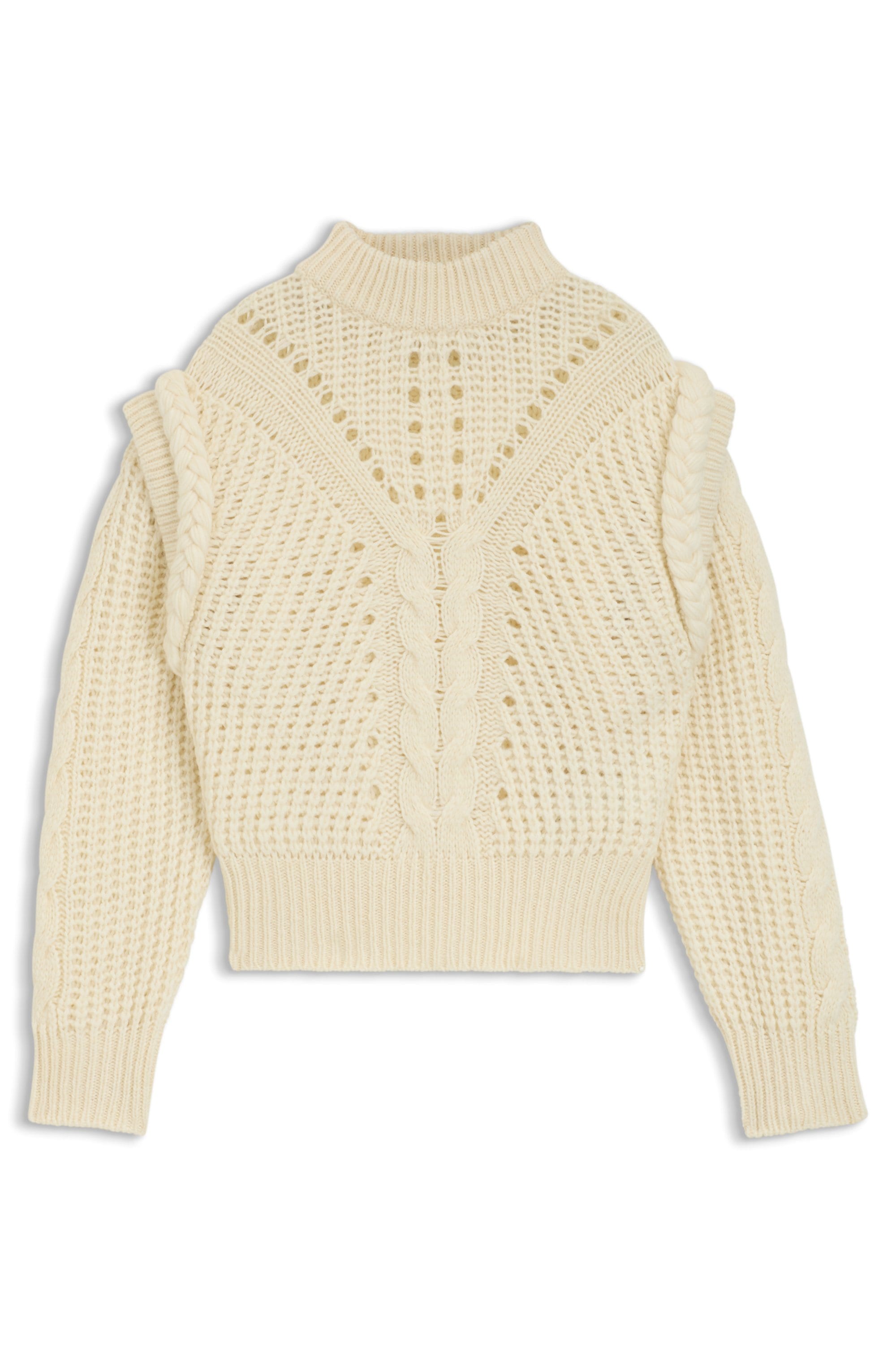 BOSS ORANGE Strickpullover "Fasta Premium Damenmode", mit Stehkragen, Alpak günstig online kaufen