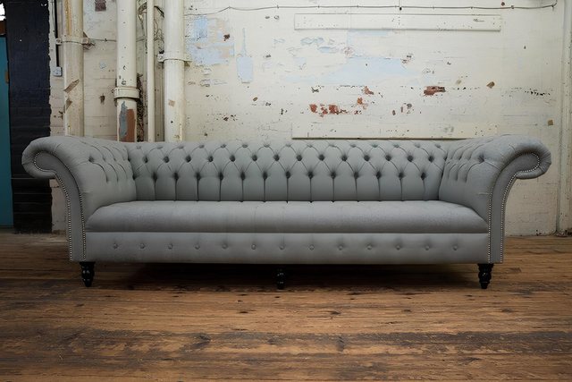 Xlmoebel Sofa Design Luxus Sofa in XXL-Größe mit Chesterfield-Polsterung, 4 günstig online kaufen