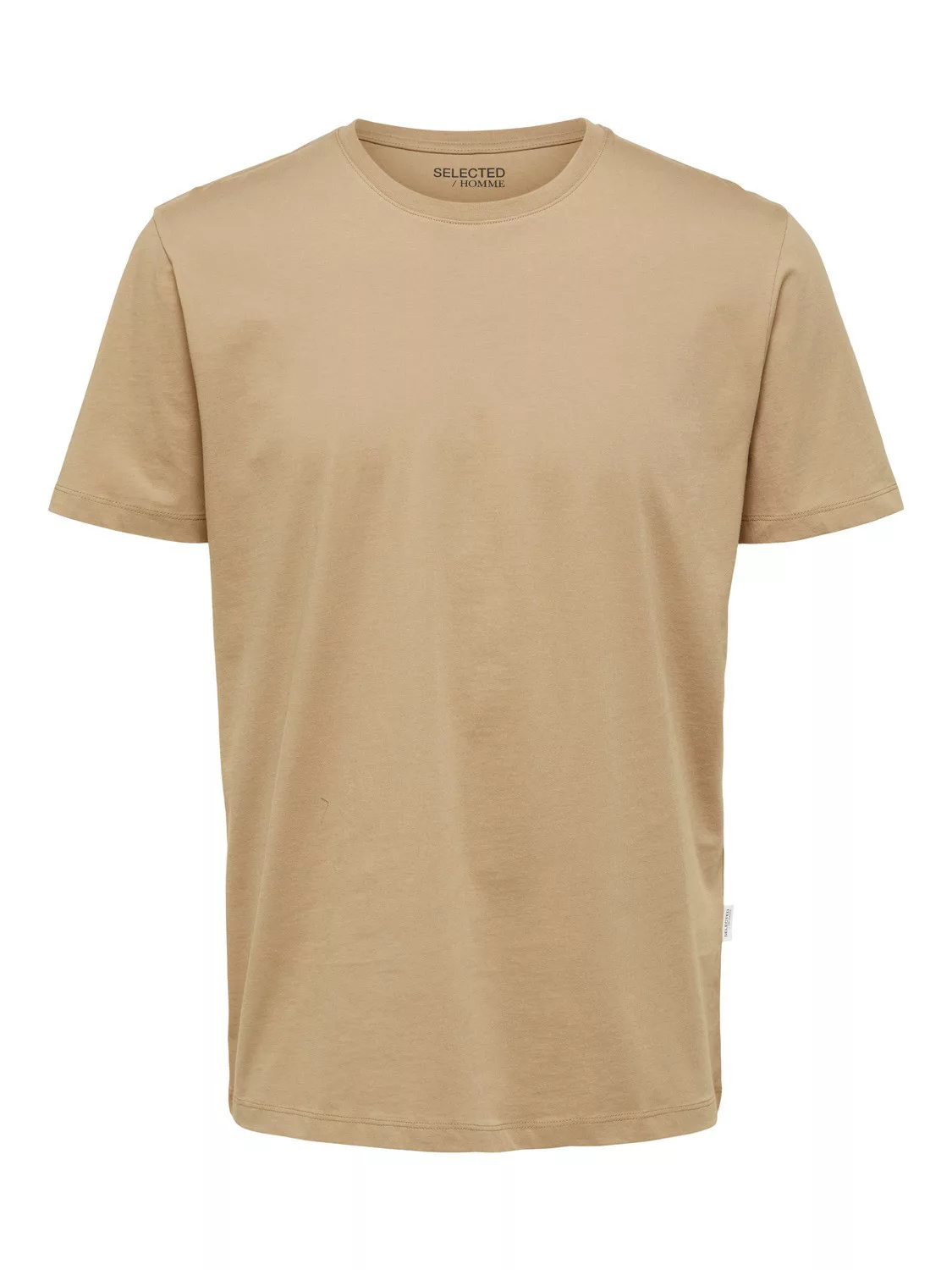Selected Homme Herren Rundhals T-Shirt SLHASPEN MINI STRIPE - Regular Fit günstig online kaufen