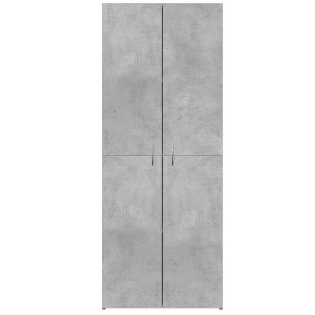 vidaXL Aktenschrank Aktenschrank Büroschrank Betongrau 60x32x153 cm Holzwer günstig online kaufen