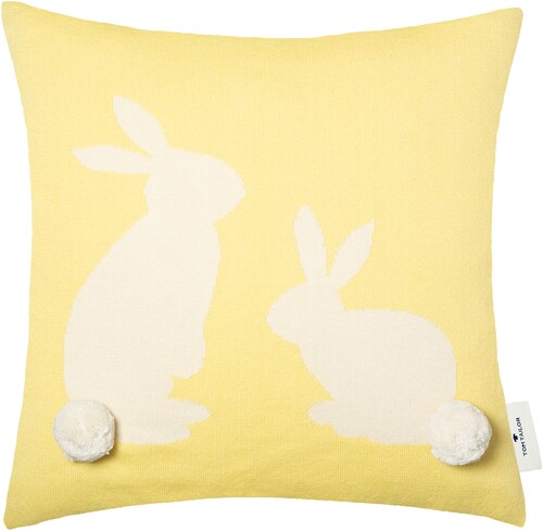 Kissenhülle »Bobble Rabbit«, (1 St.), mit Bommelapplikation günstig online kaufen