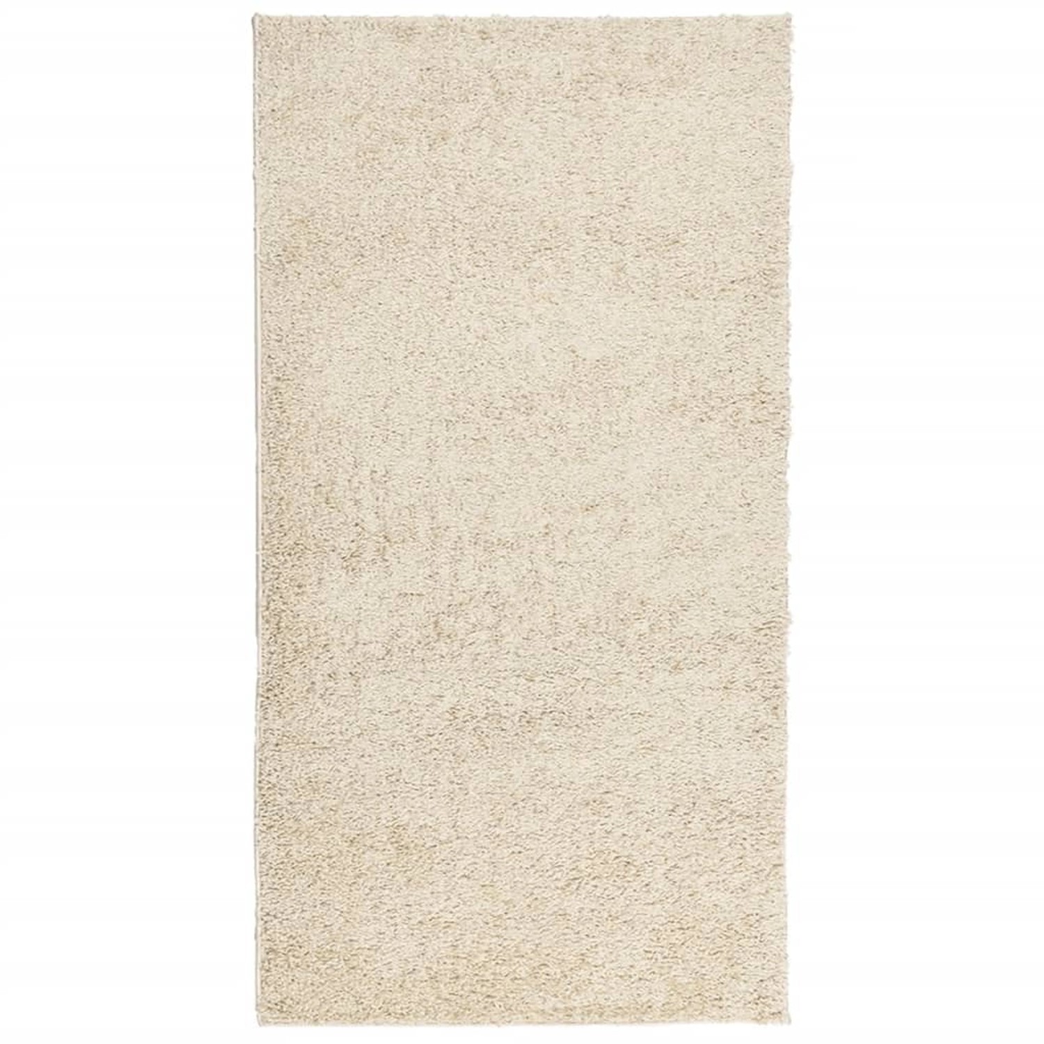 vidaXL Teppich Shaggy Hochflor Modern Golden 80x150 Cm 1955883 günstig online kaufen