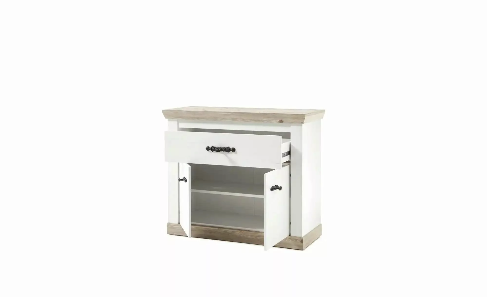 Kommode  Roble ¦ weiß ¦ Maße (cm): B: 107 H: 45 T: 45.0 Schränke > Buffets günstig online kaufen