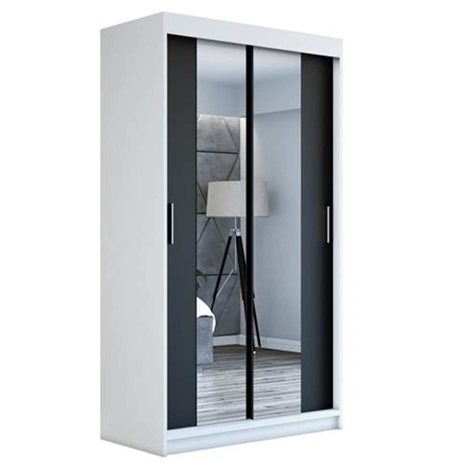 A&J MöbelLand GmbH Schwebetürenschrank NEO 2-türig günstig online kaufen
