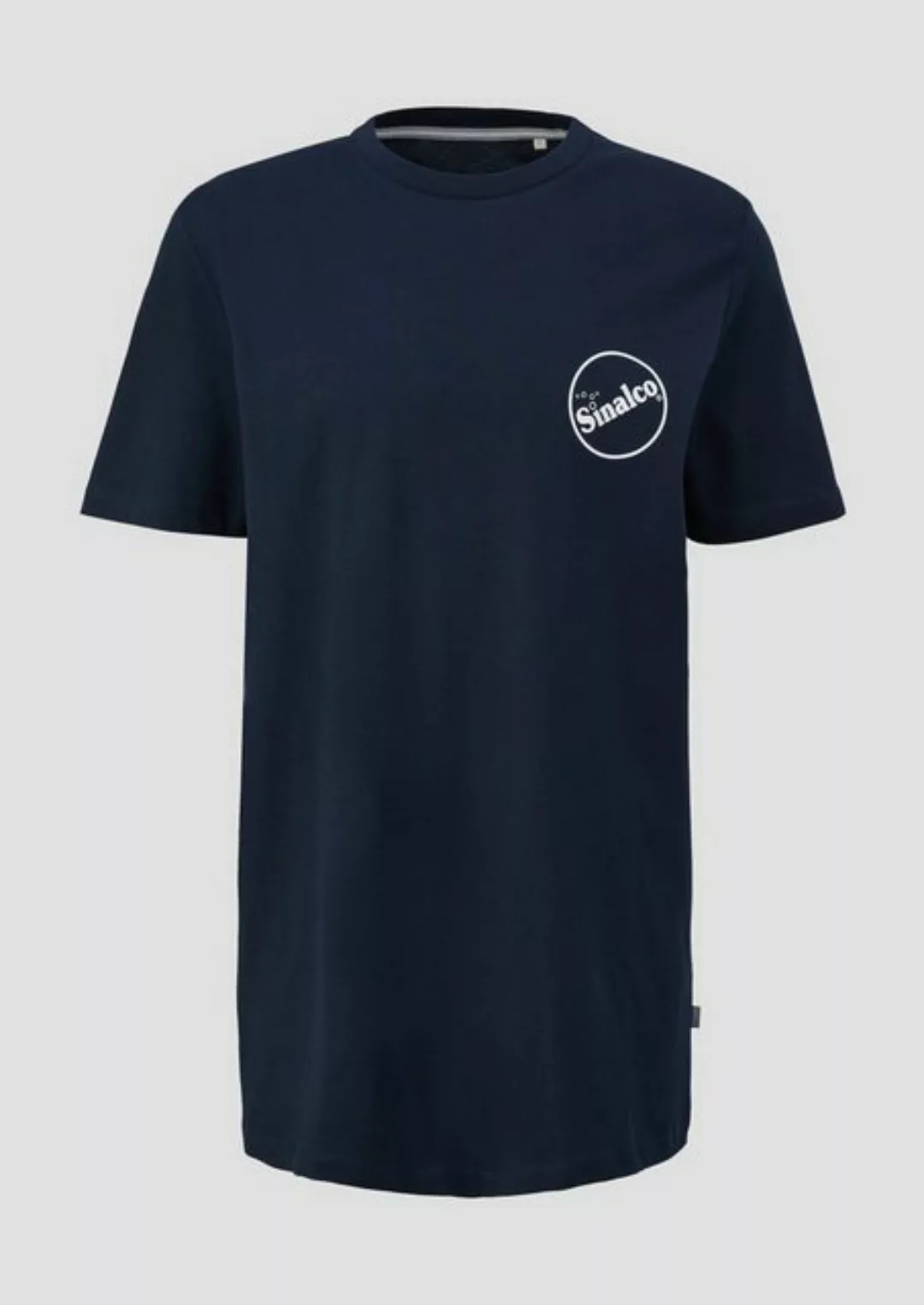 s.Oliver Kurzarmshirt T-Shirt aus Baumwoll-Jersey mit Sinalco®-Print Artwor günstig online kaufen