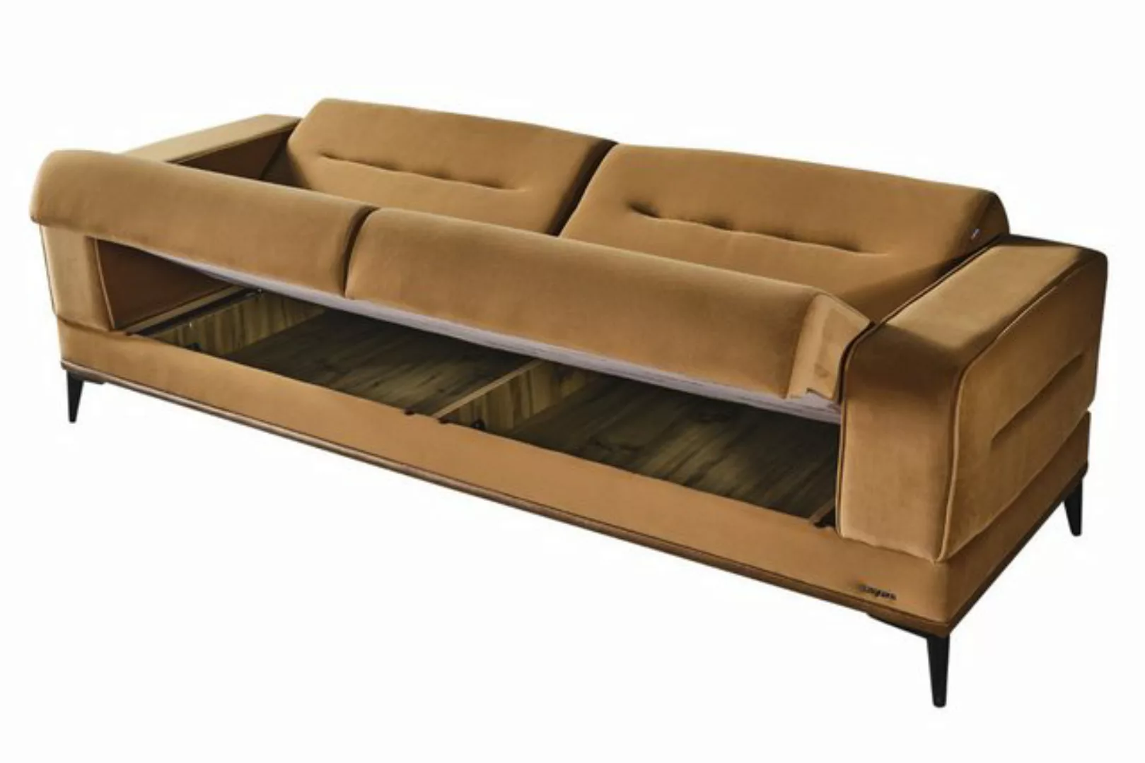 Villa Möbel Sofa Zenka, 1 Stk. 3-Sitzer, Hand Made Qualtiy, Schlaffunktion günstig online kaufen