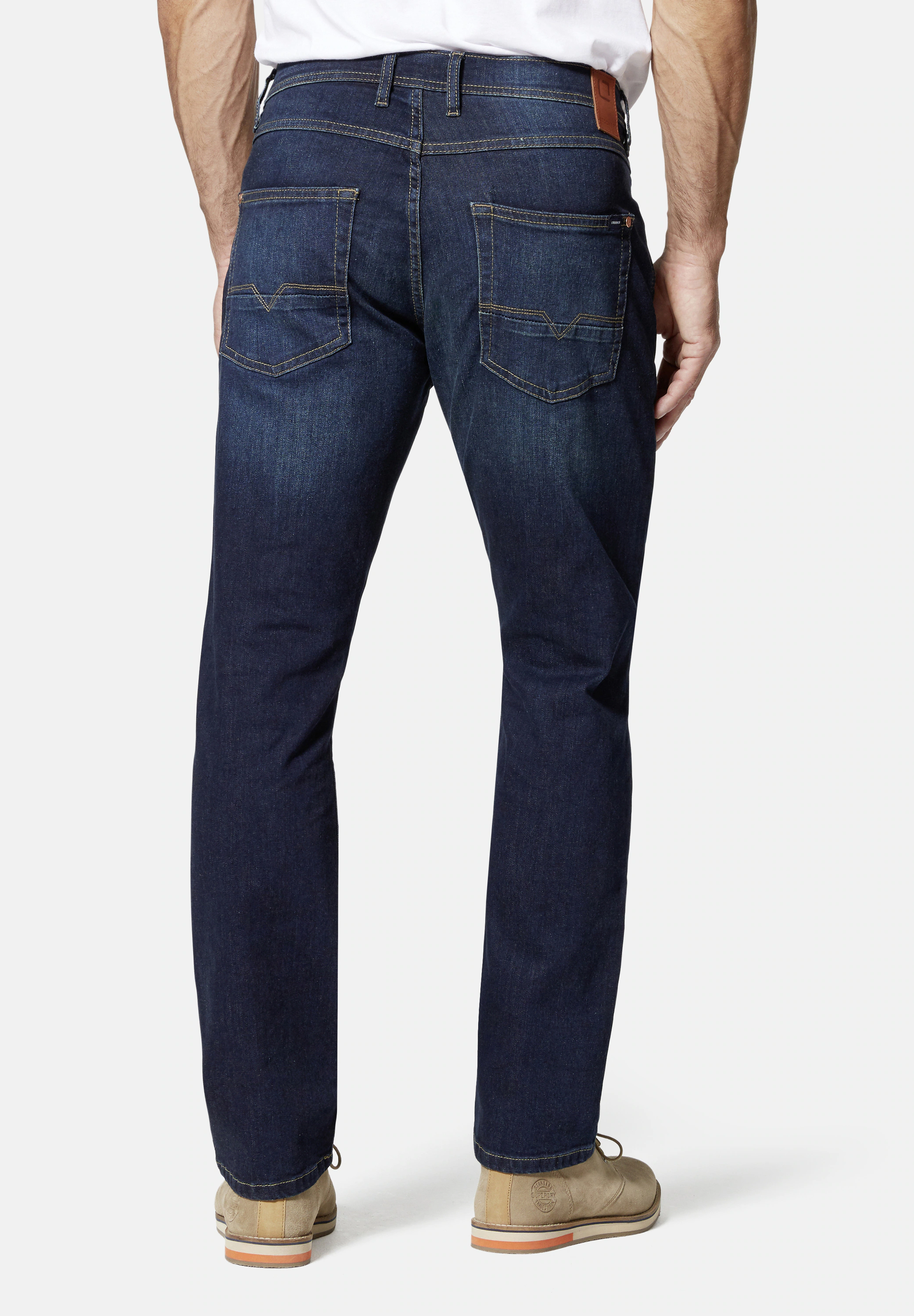 Stooker Men 5-Pocket-Jeans "Glendale Denim Slim Straight Fit", Slim Straigh günstig online kaufen