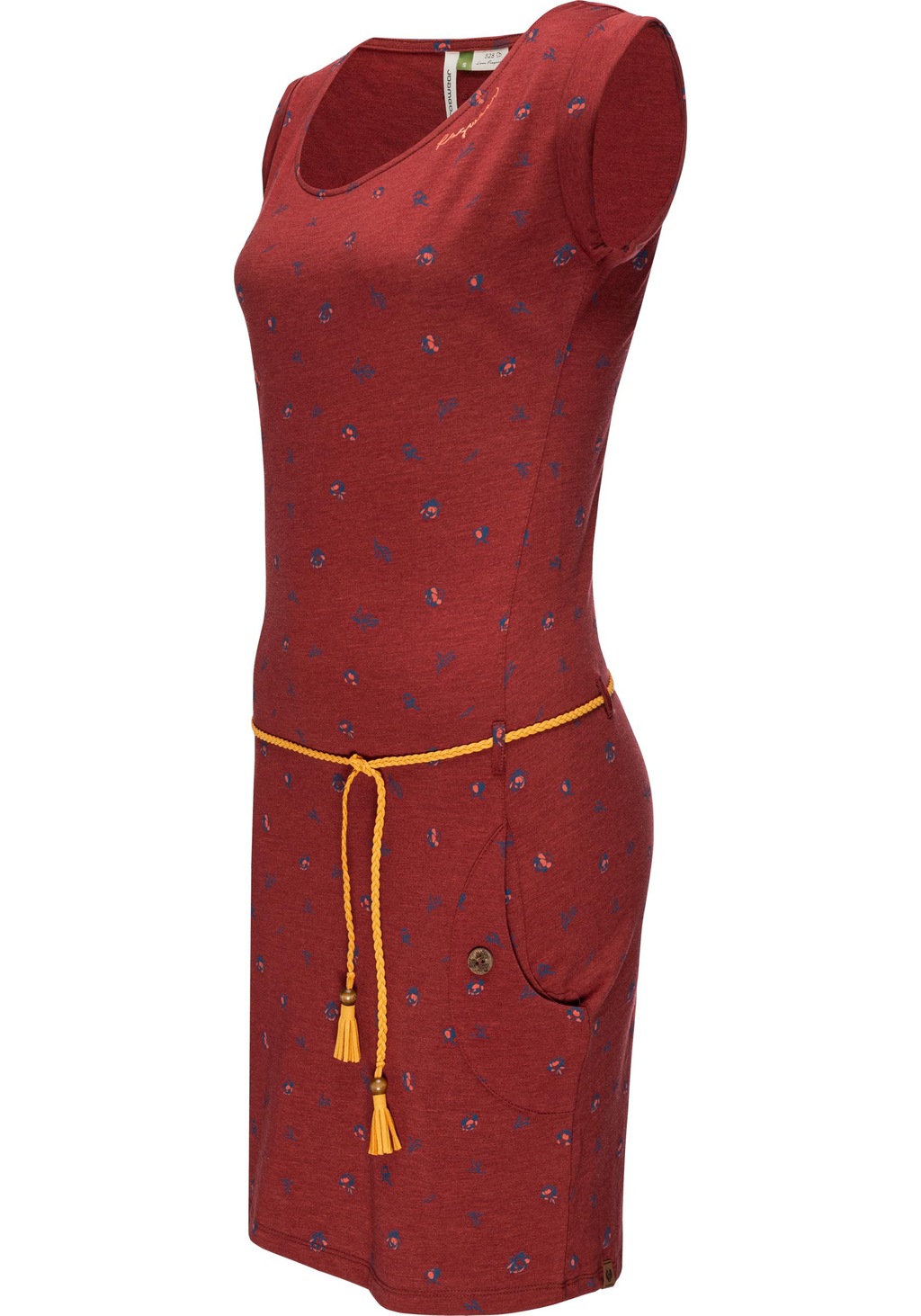 Ragwear Sommerkleid "Tag B Organic II", leichtes Baumwoll Kleid mit Print & günstig online kaufen