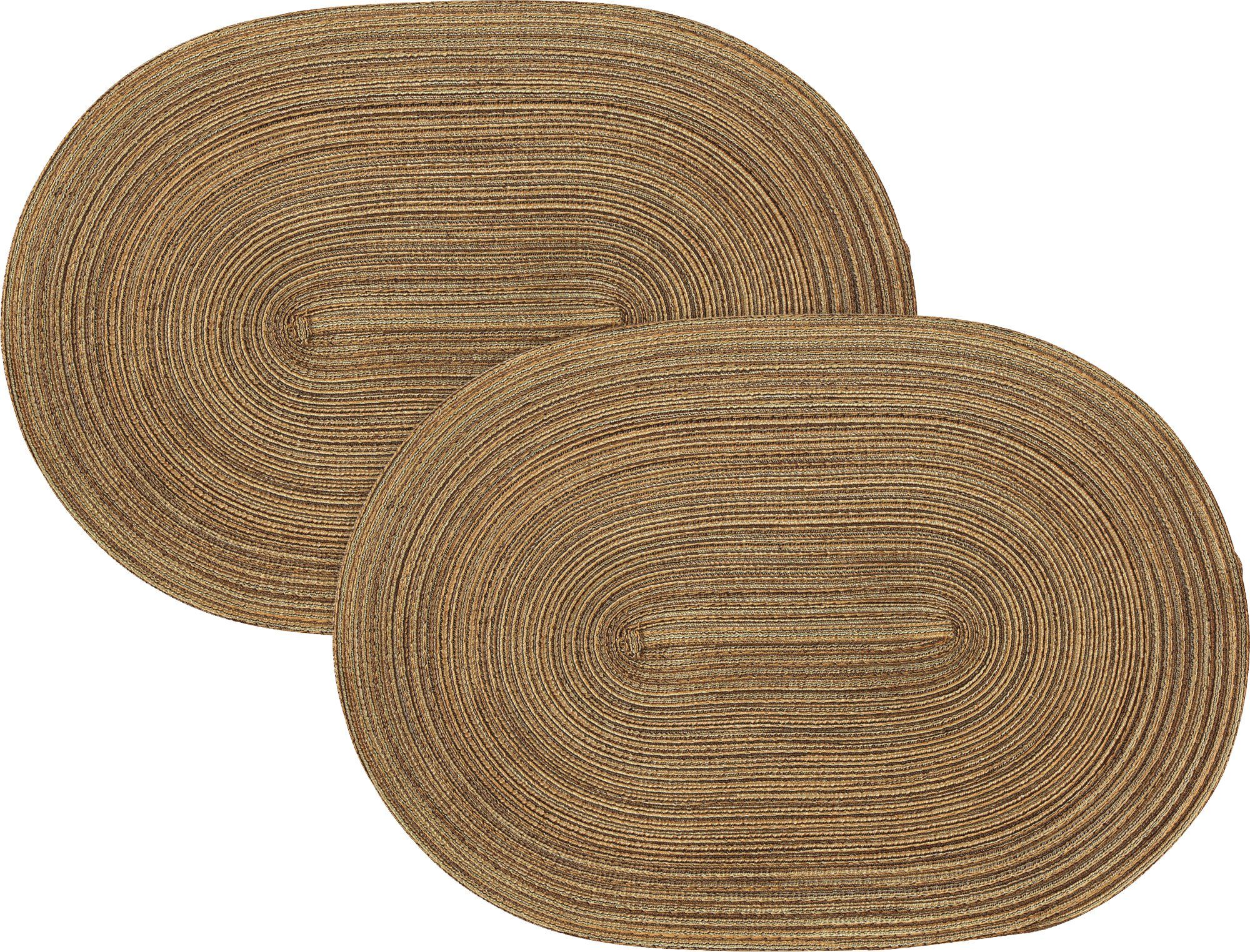 PICHLER Platzset Tischset "Samba" 2er-Pack, Uni günstig online kaufen