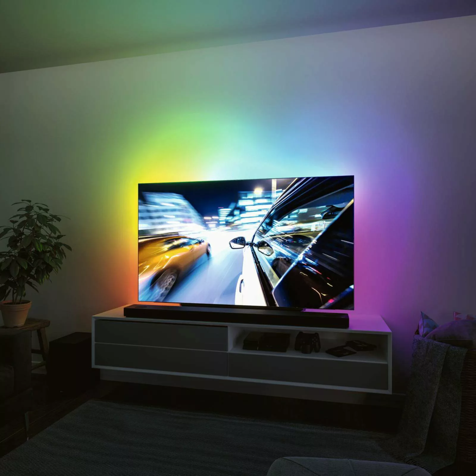 Paulmann EntertainLED LED-Strip RGB TV-Set 75 Zoll günstig online kaufen