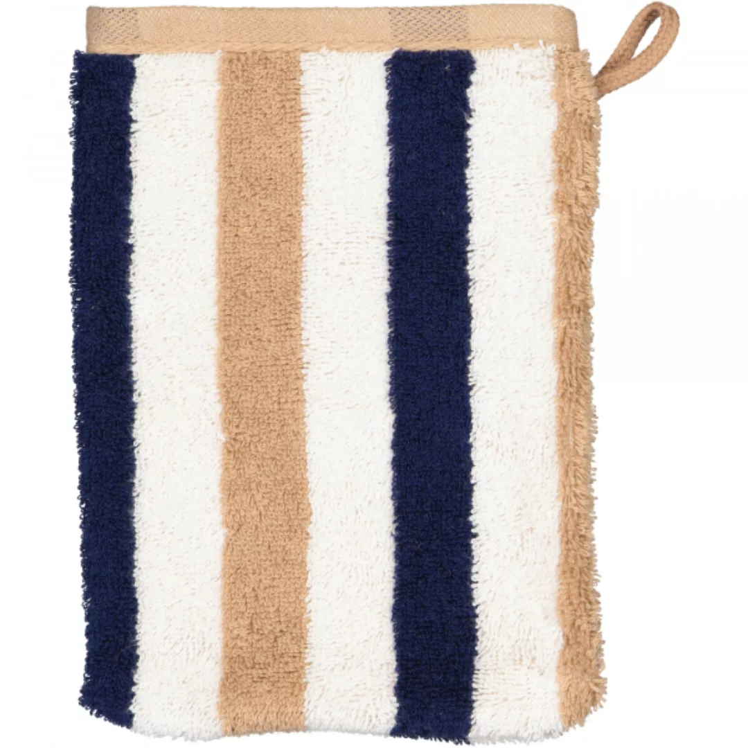 Cawö Handtücher Coast Stripes 6213 - Farbe: navy-natur - 31 - Waschhandschu günstig online kaufen