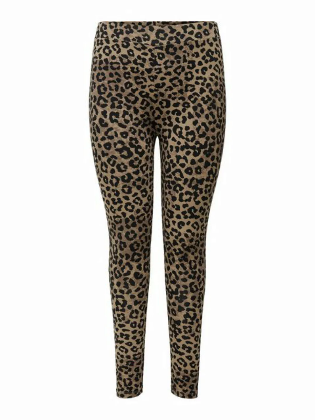 ONLY CARMAKOMA Leggings Leggings Leo-Print Normal geschnitten Elastisch CAR günstig online kaufen