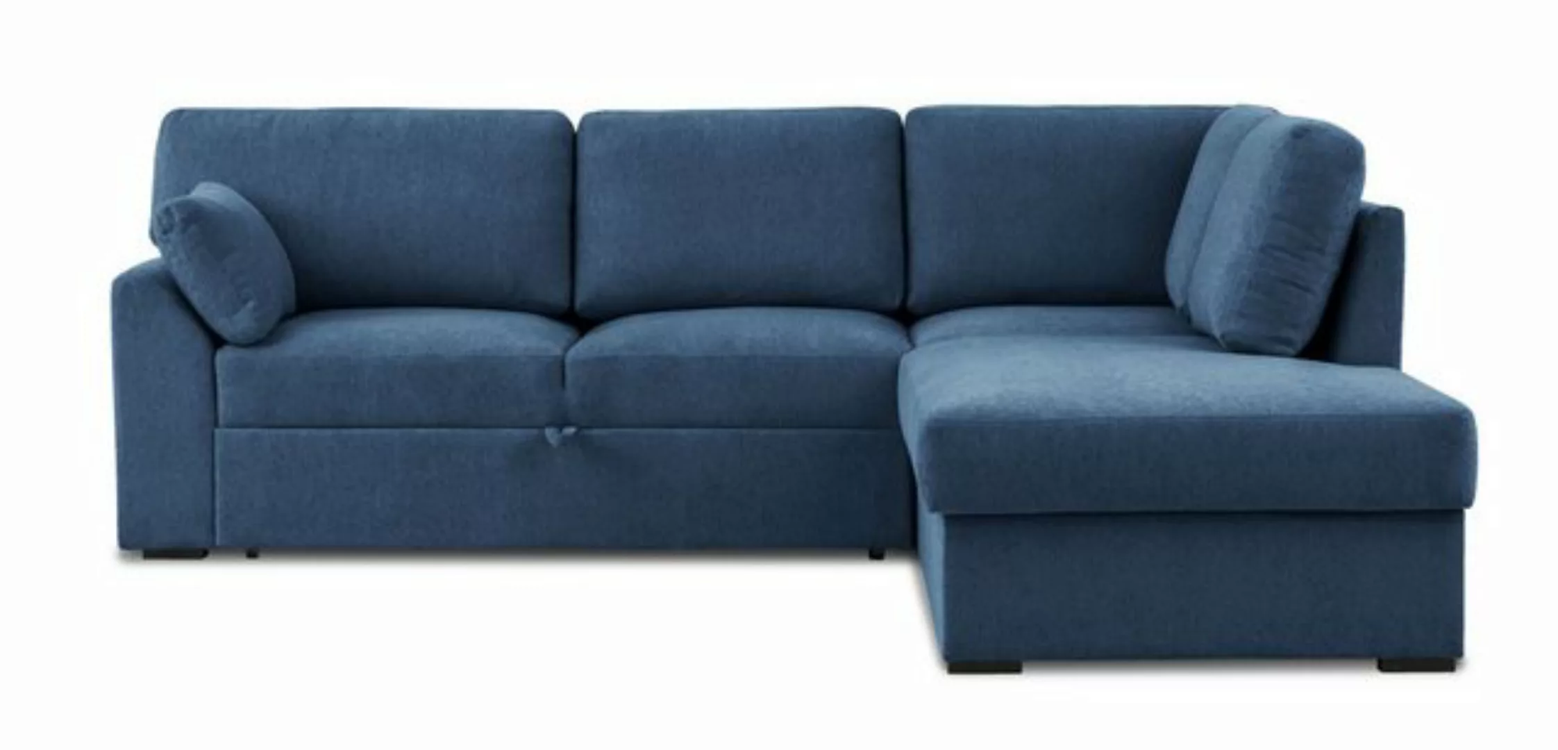 Home affaire Ecksofa Citry Schlafsofa, Breite 242 cm, Chenille, Bettfunktio günstig online kaufen