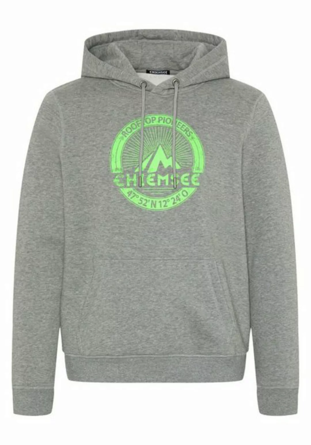 Chiemsee Kapuzensweatshirt Hoodie mit Label-Mountain-Motiv 1 günstig online kaufen