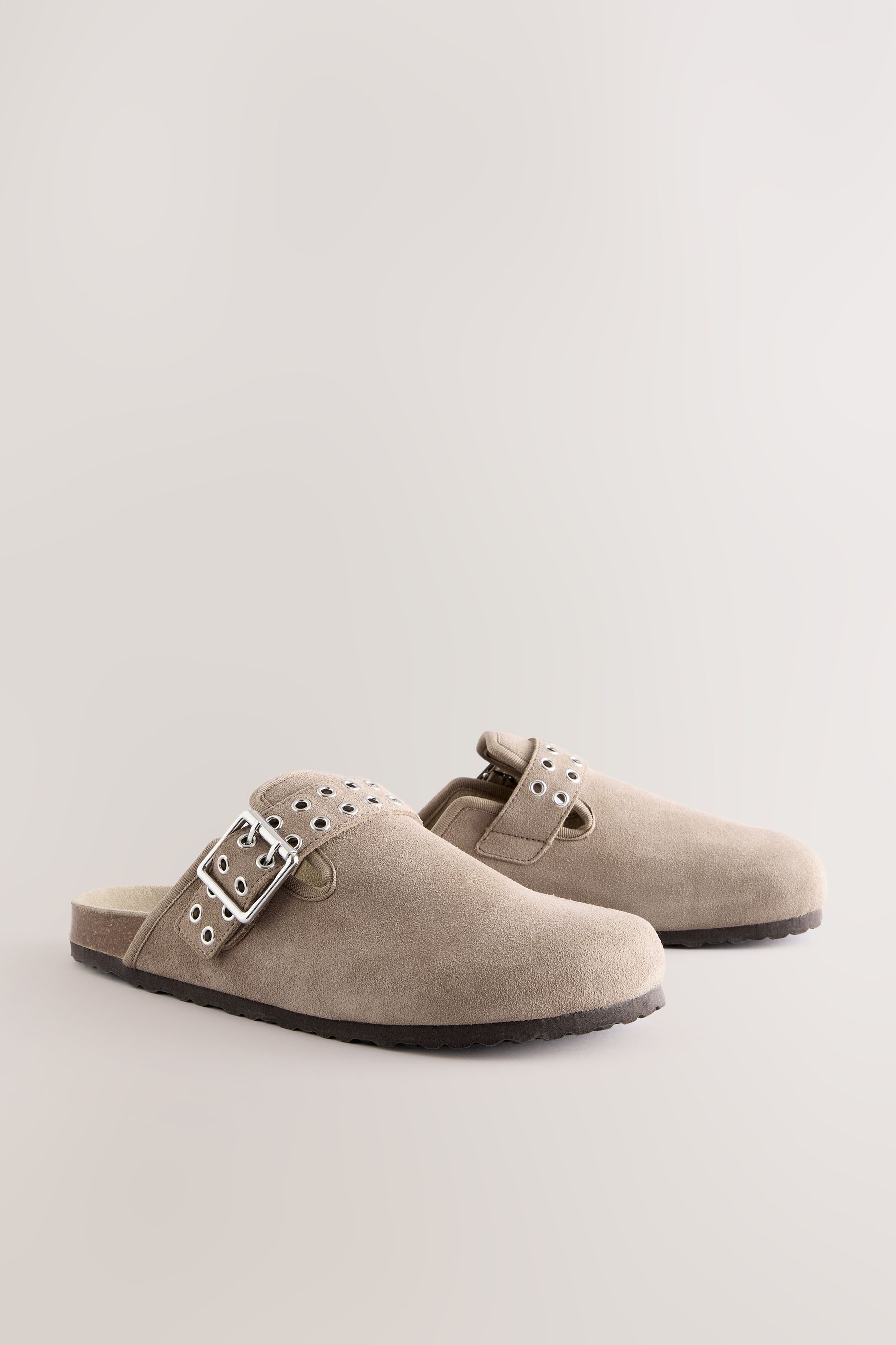 Next Forever Comfort® Leder-Clogs mit Fußbett günstig online kaufen