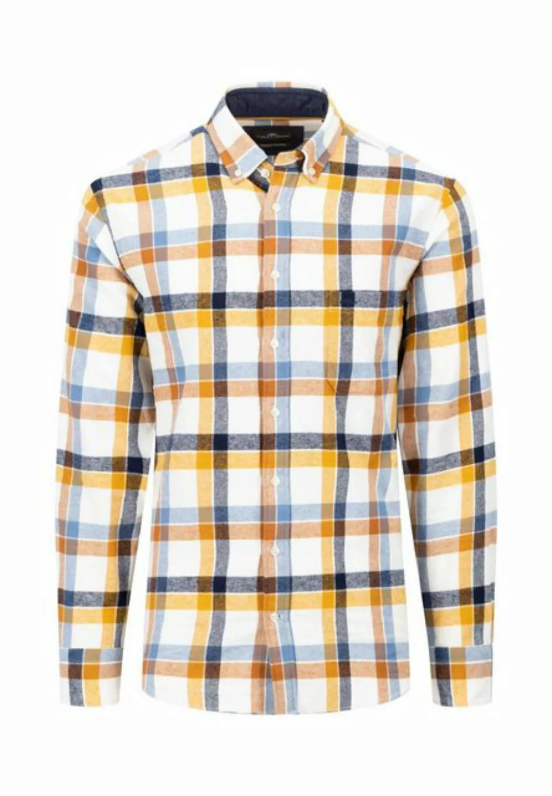 FYNCH-HATTON T-Shirt Premium Flannel Checks, B.D., 1/1 günstig online kaufen