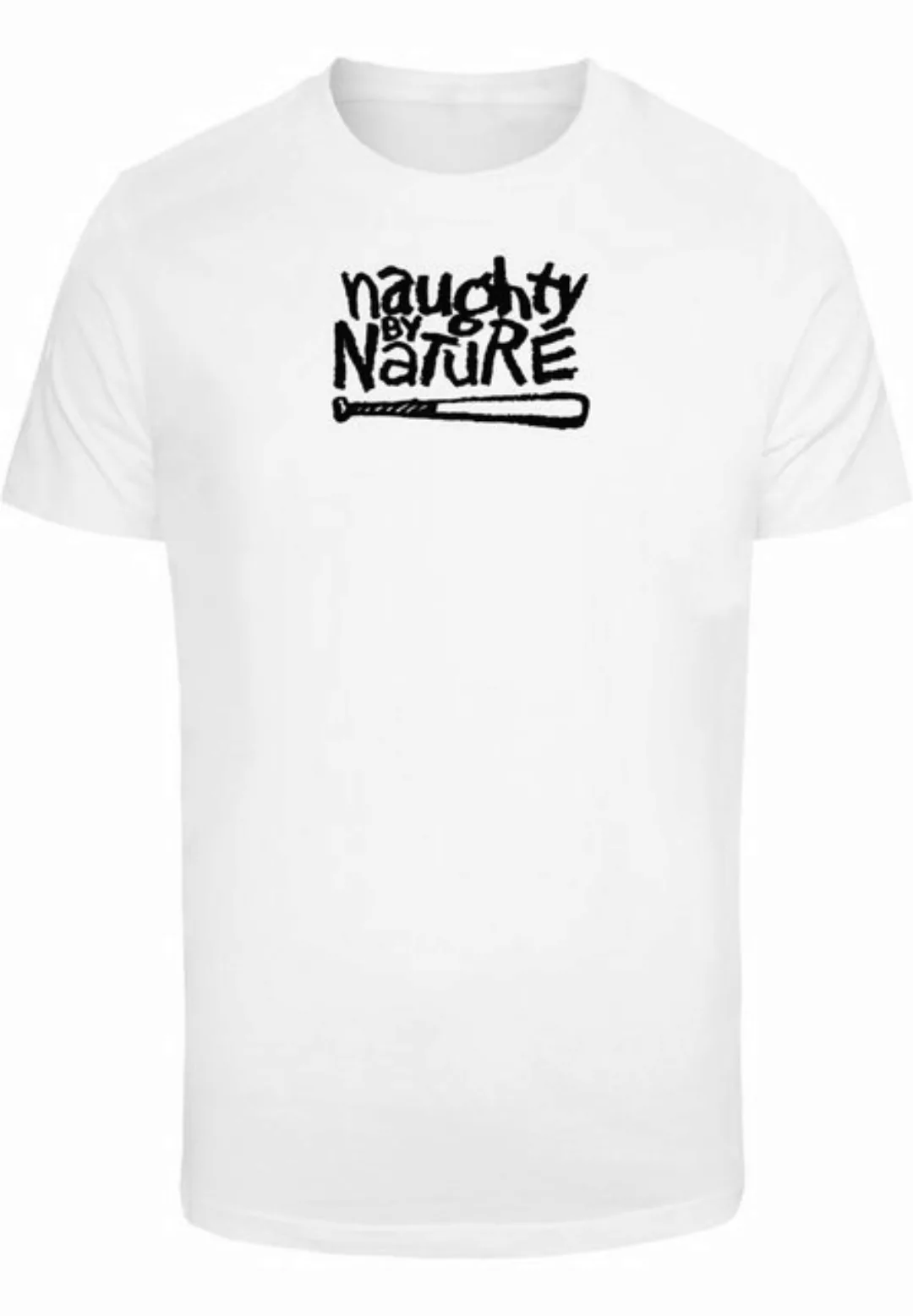 Merchcode T-Shirt Merchcode Herren Naughty By Nature - Logo T-Shirt (1-tlg) günstig online kaufen