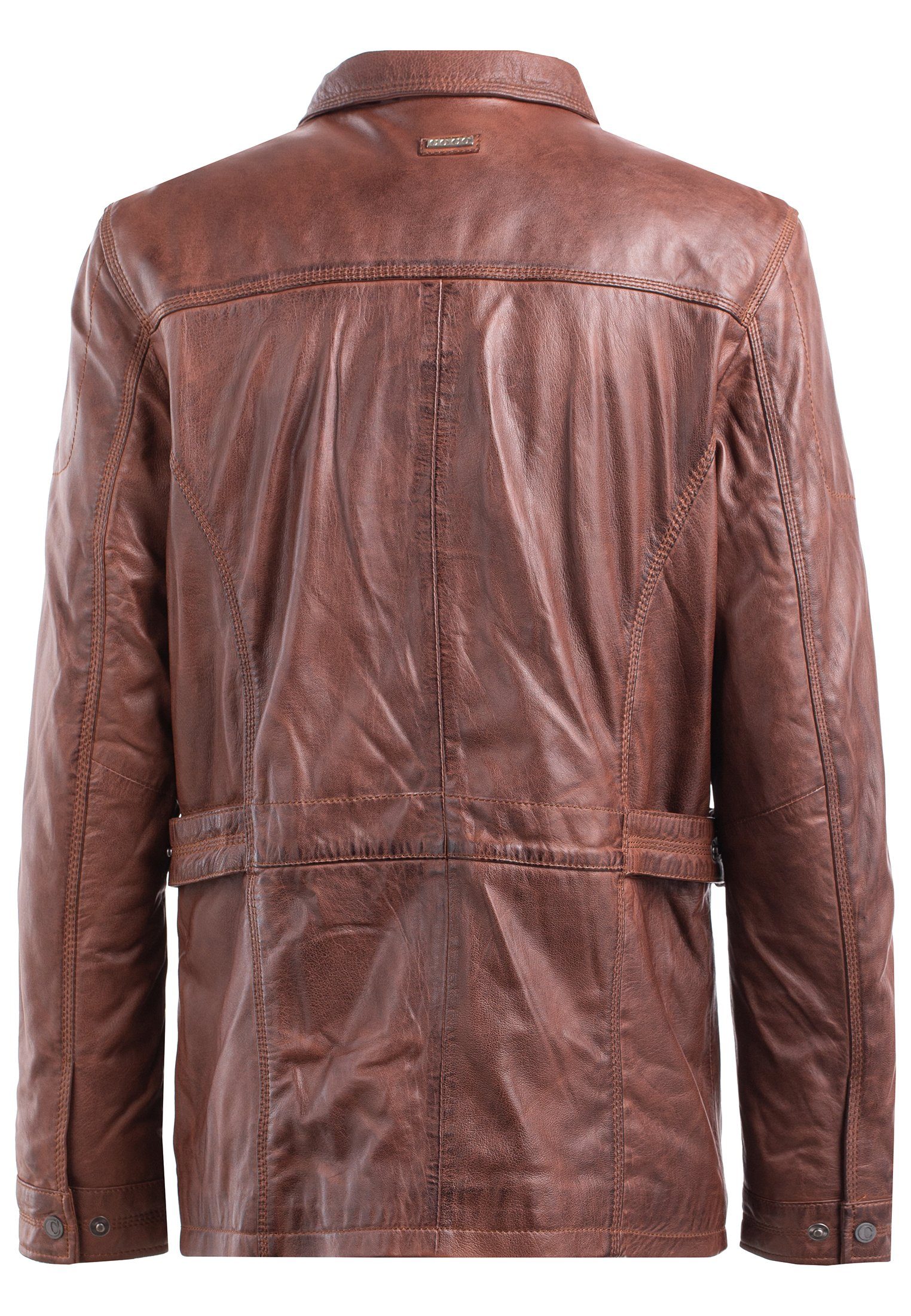 CBL Lederjacke MQ-45438 im sportlichen Look günstig online kaufen