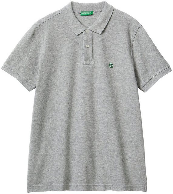 United Colors of Benetton Poloshirt mit Logo in Brusthöhe günstig online kaufen