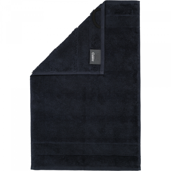 Cawö Handtücher Noblesse2 Uni 1002 - Farbe: schwarz - 906 - Gästetuch 30x50 günstig online kaufen