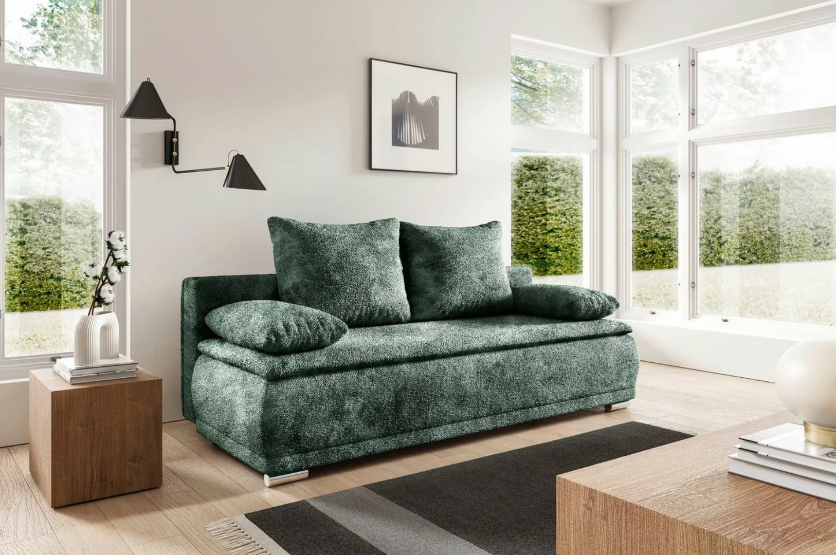 WERK2 Schlafsofa Biggi, 2-Sitzer Sofa & Schlafcouch günstig online kaufen