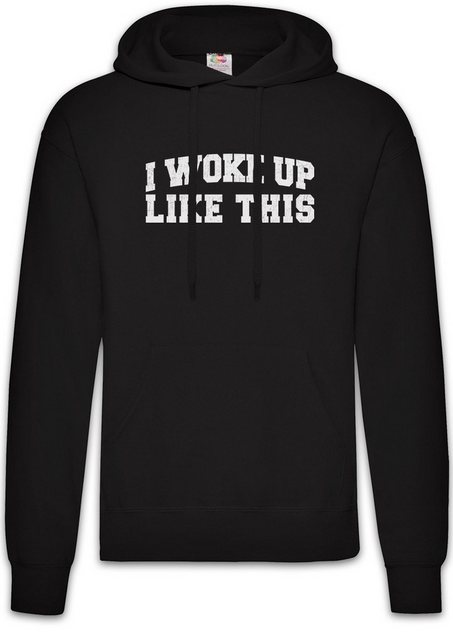 Urban Backwoods Hoodie I Woke Up Like This II Herren Hoodie Bed Sleeping Sp günstig online kaufen