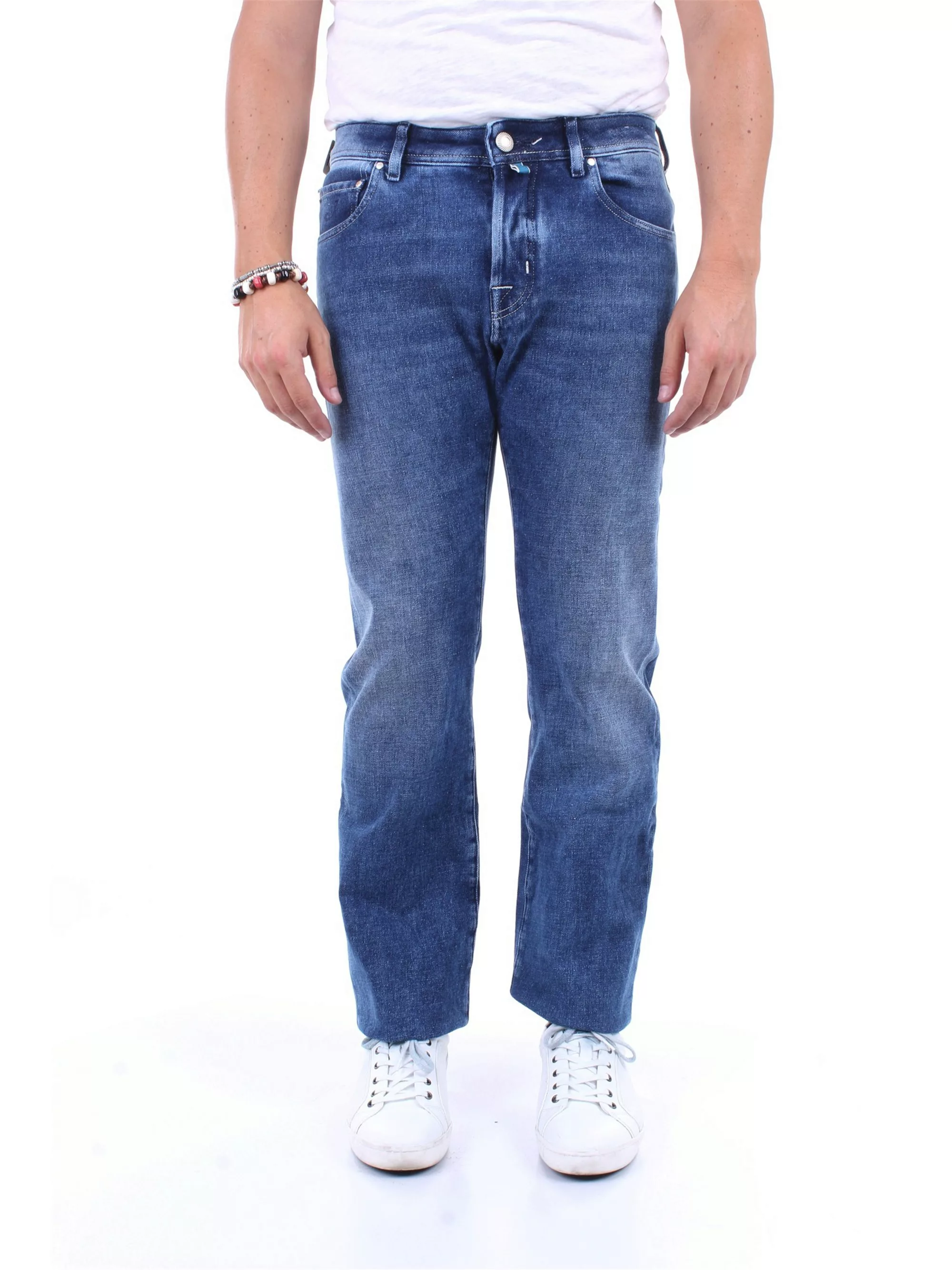JACOB COHEN regelmäßig Herren Blue Jeans Baumwolle, Polyester und Elasthan günstig online kaufen