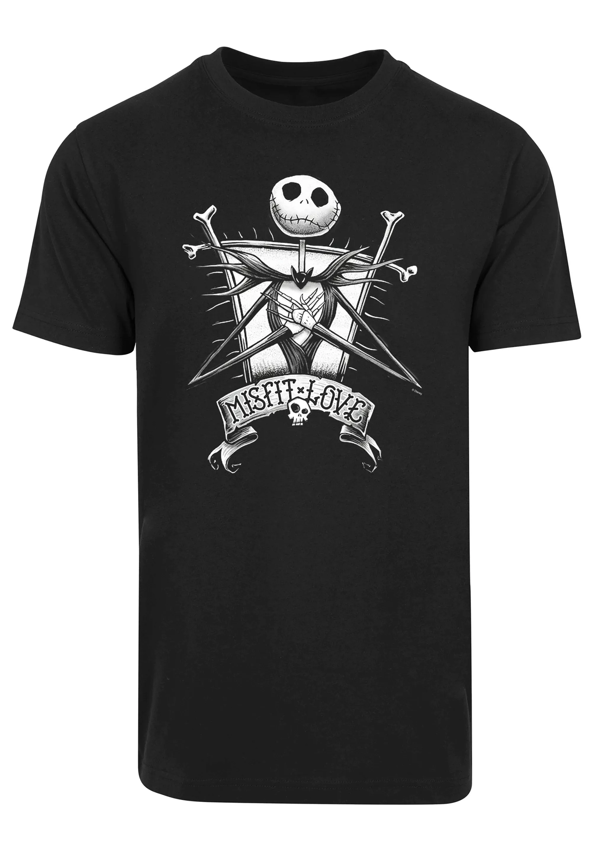 F4NT4STIC T-Shirt "Disney The Nightmare Before Christmas Misfit Love", Prin günstig online kaufen