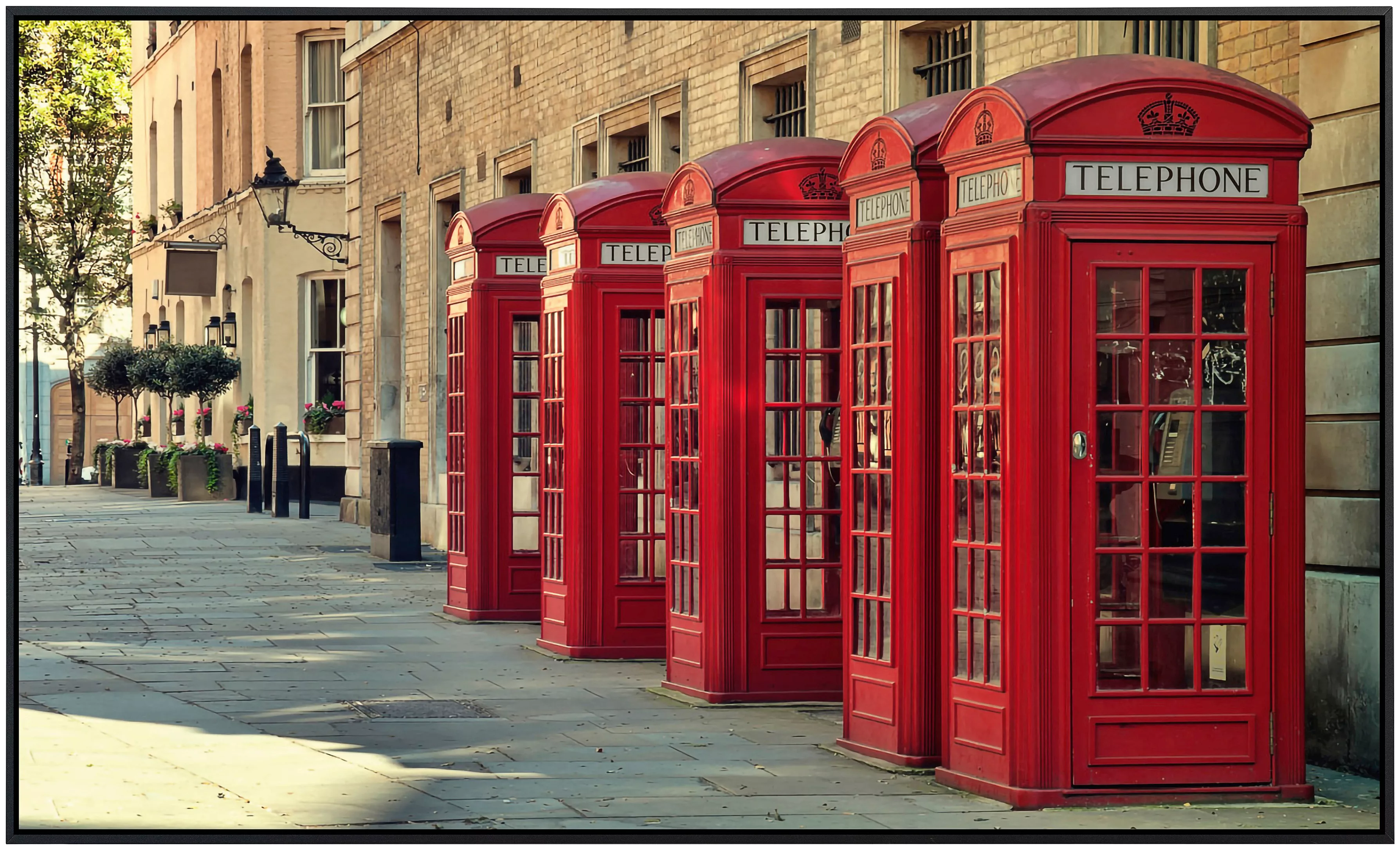 Papermoon Infrarotheizung »London Telefonzellen« günstig online kaufen