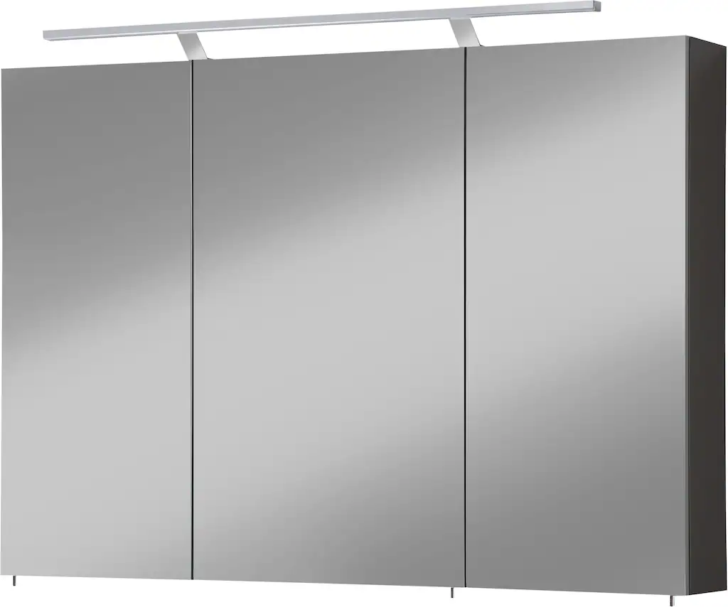 welltime Spiegelschrank "Torino made in Germany", Breite 100 cm, 3-türig, L günstig online kaufen