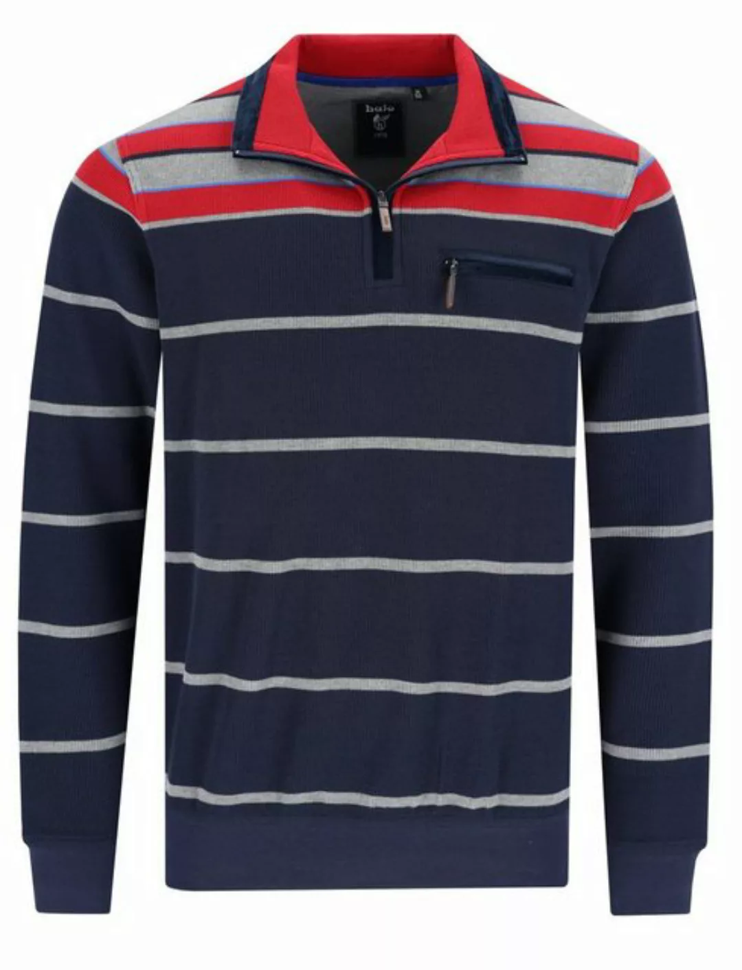 Hajo Sweatshirt Herren Sweatshirt mit Bündchen (1-tlg) Atmungsaktiv günstig online kaufen